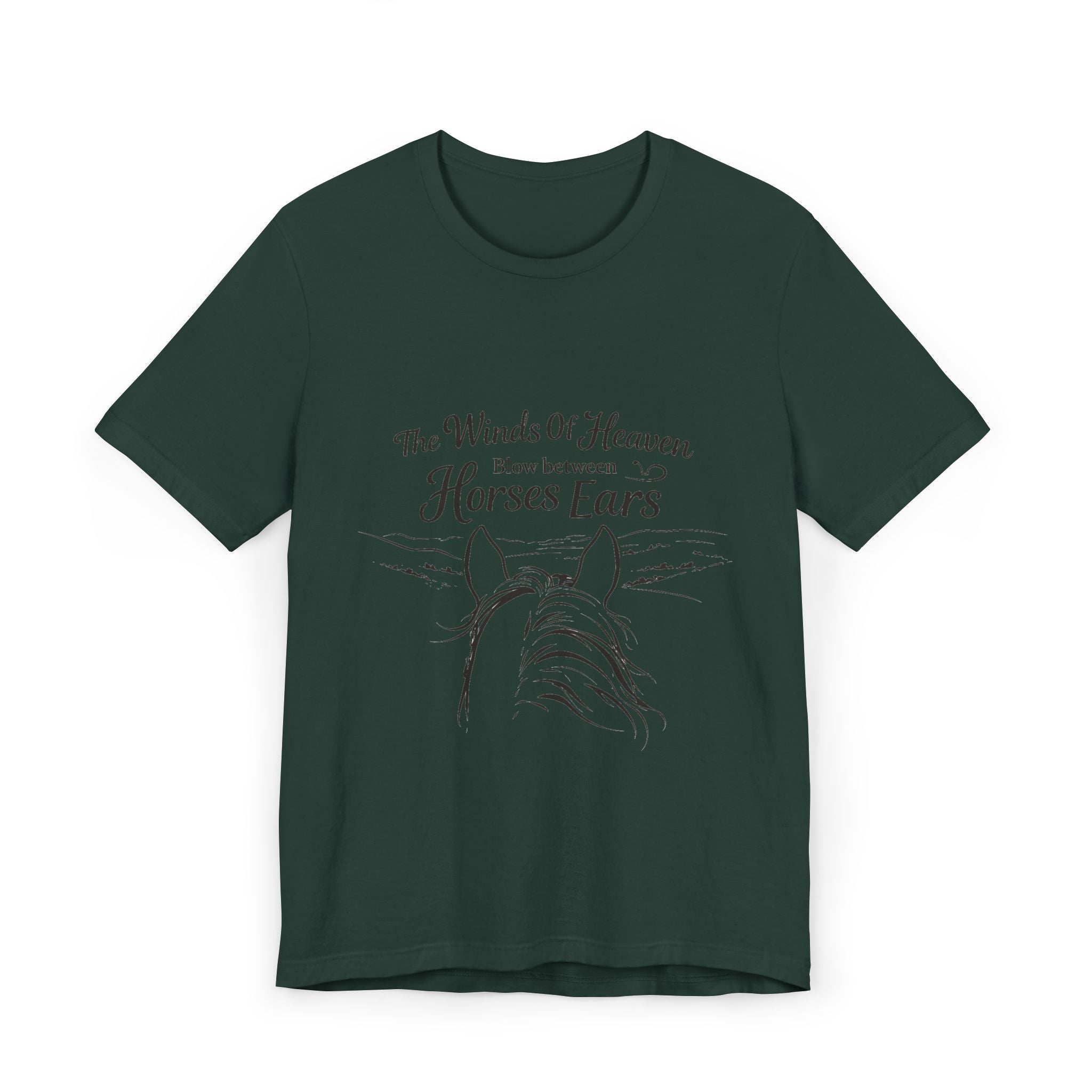 Winds of Heaven Horse Ears T-Shirt | Horseback Riding, HorseGirlsBrand