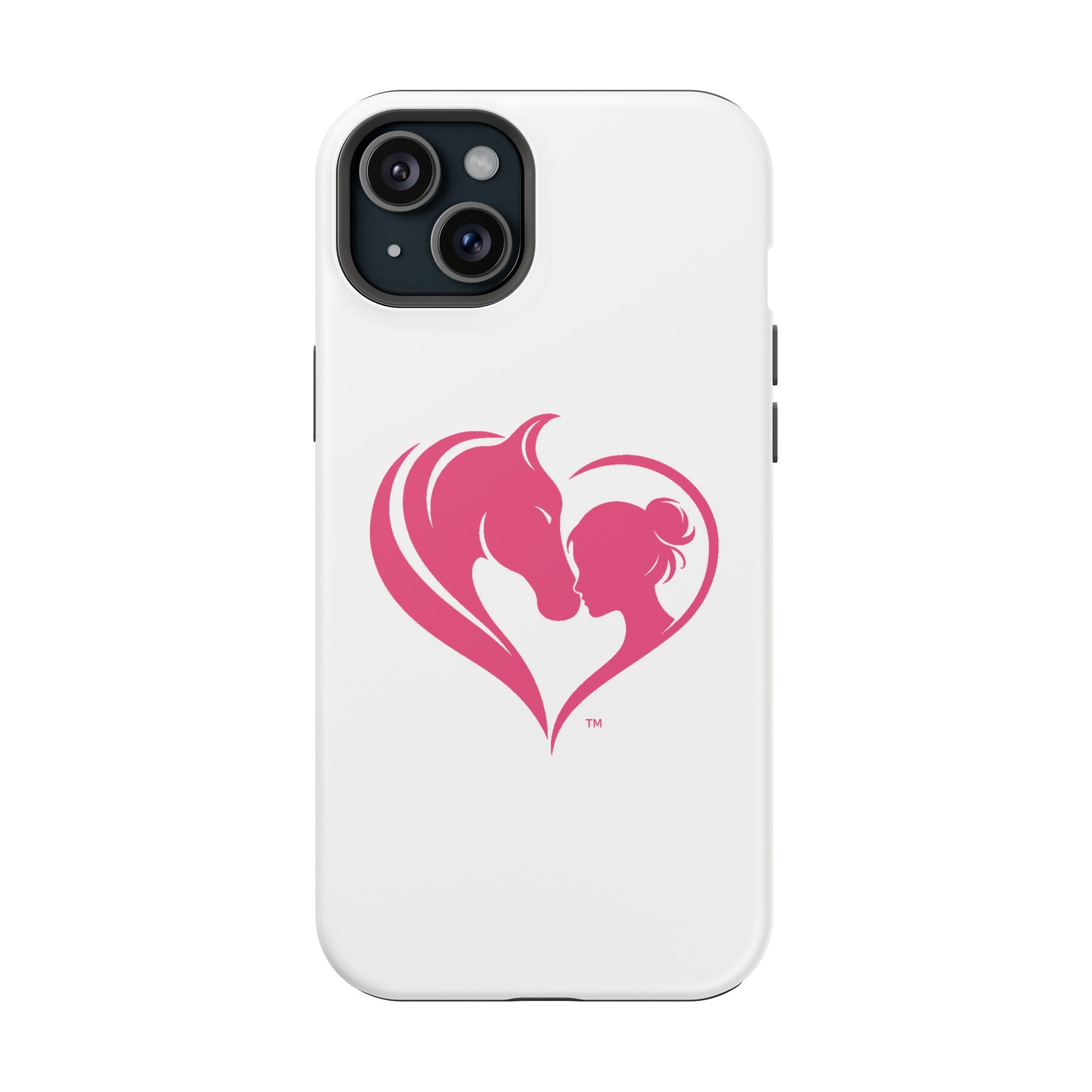 Horse Girl Heart, Stunning print Magnetic Impact-Resistant Cases HorseGirlsbrand