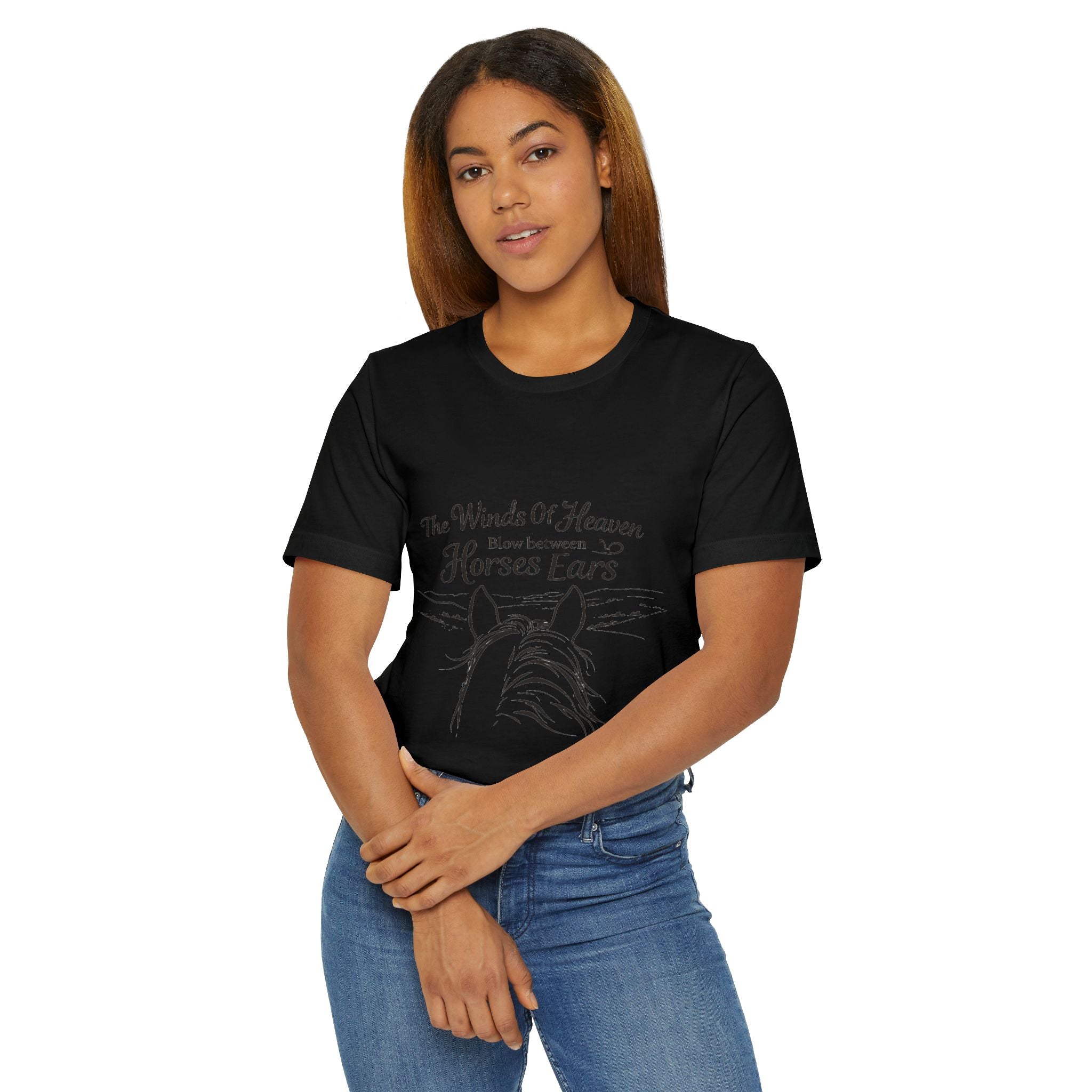 Winds of Heaven Horse Ears T-Shirt | Horseback Riding, HorseGirlsBrand
