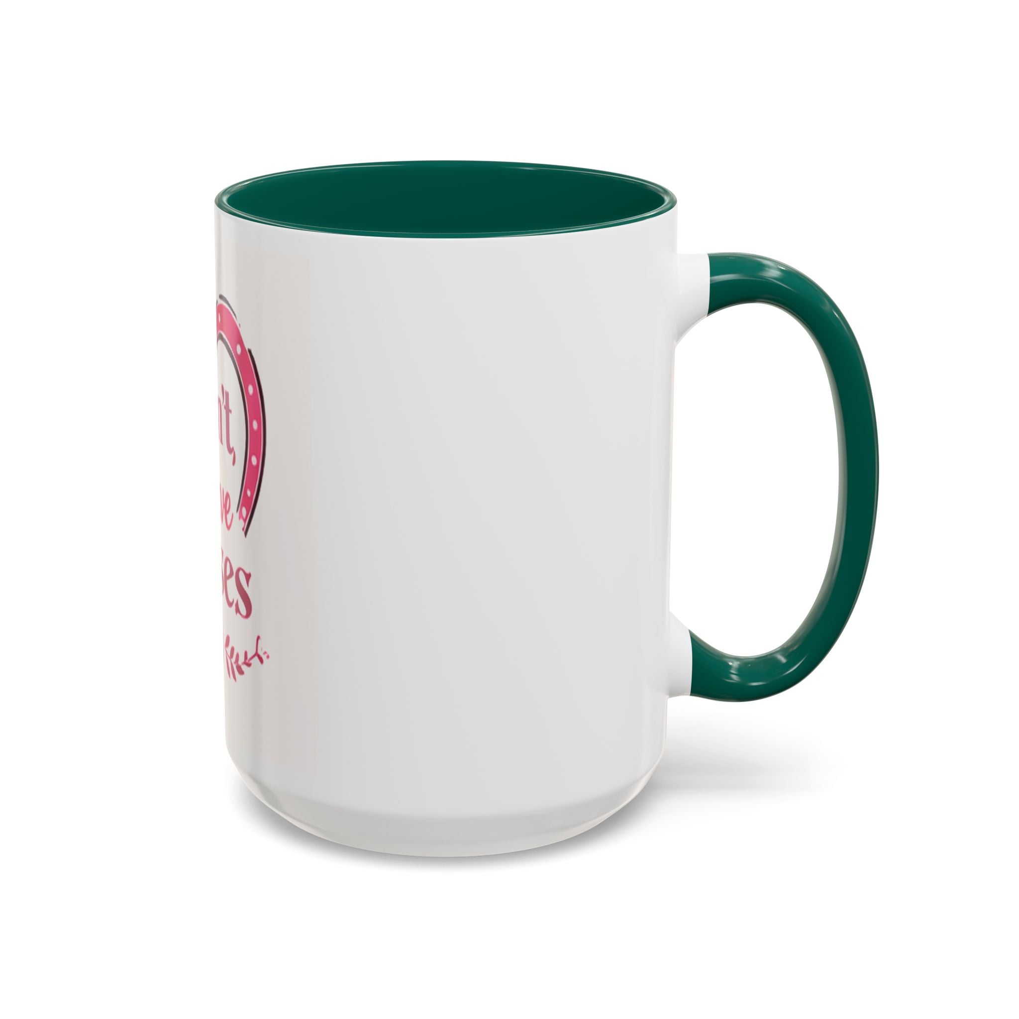 I Can't I Have Horses Pink Horseshoe Heart Mug | Coffee Cup, Equestrian, HorseGirlsBrand