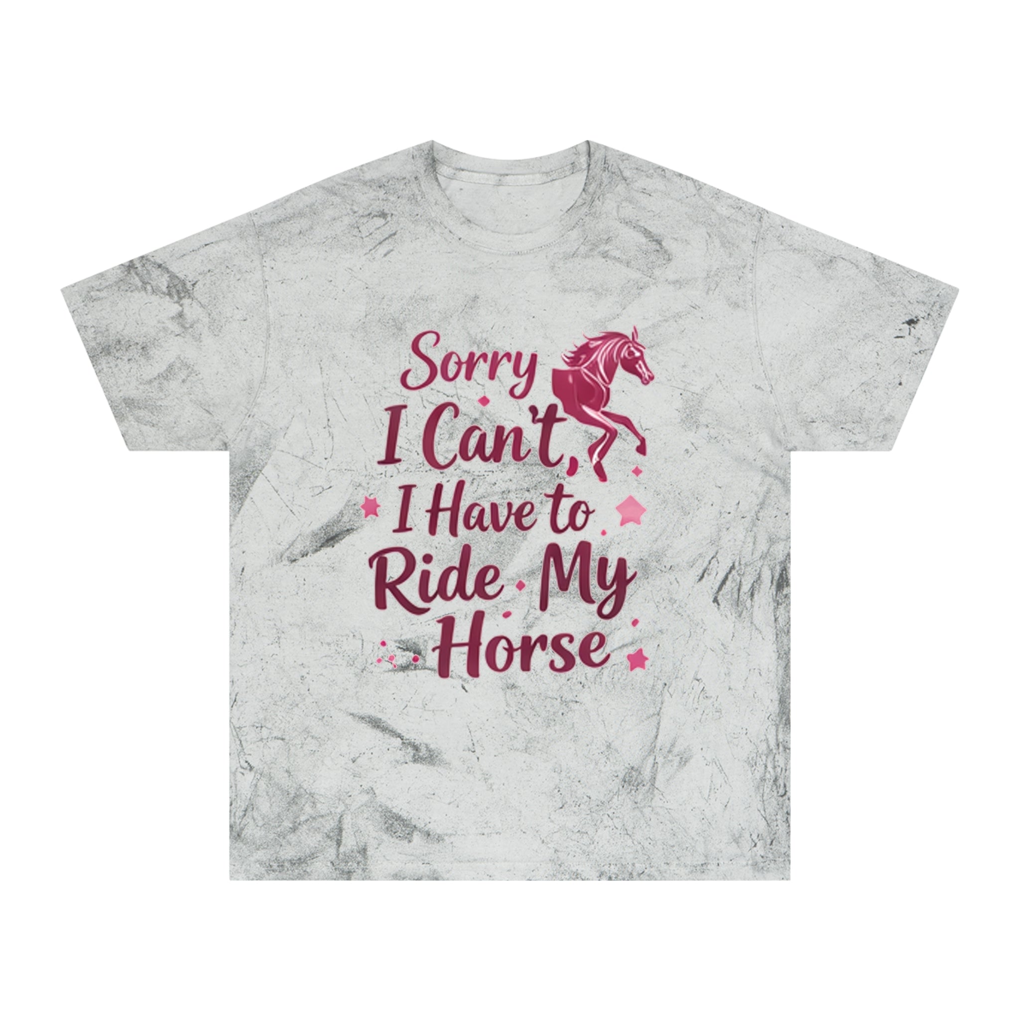 Sorry I Can't I Have to Ride My Horse T-Shirt | HorseGirlsbrand