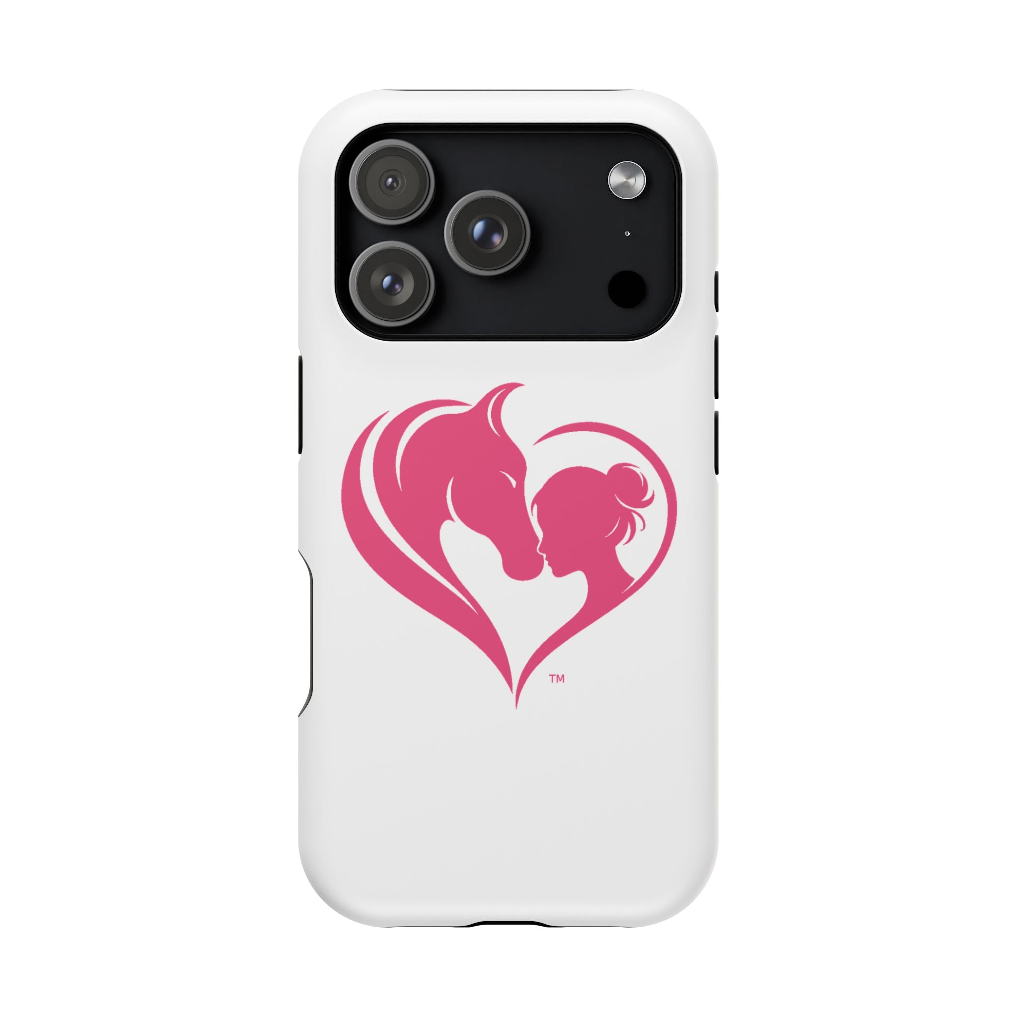 Horse Girl Heart, Stunning print Magnetic Impact-Resistant Cases HorseGirlsbrand