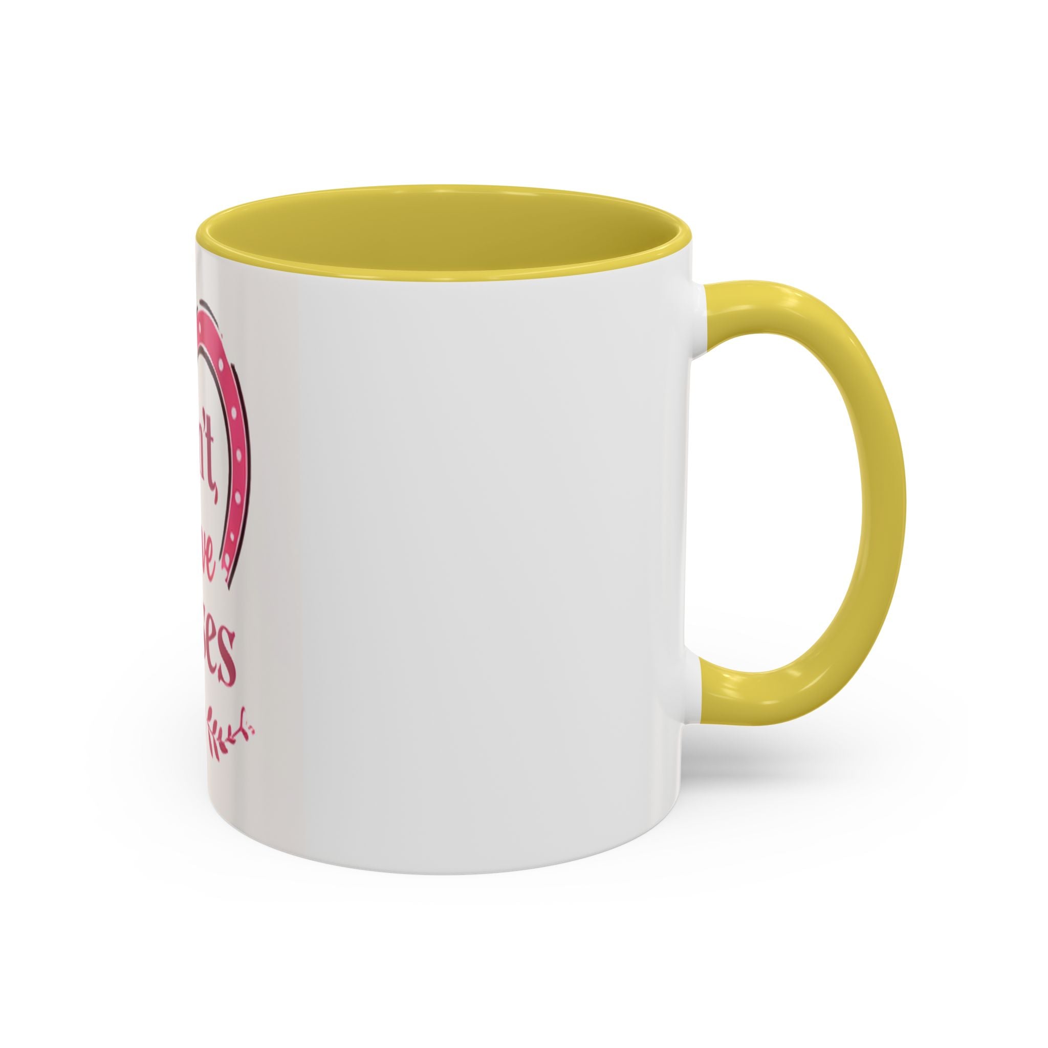 I Can't I Have Horses Pink Horseshoe Heart Mug | Coffee Cup, Equestrian, HorseGirlsBrand