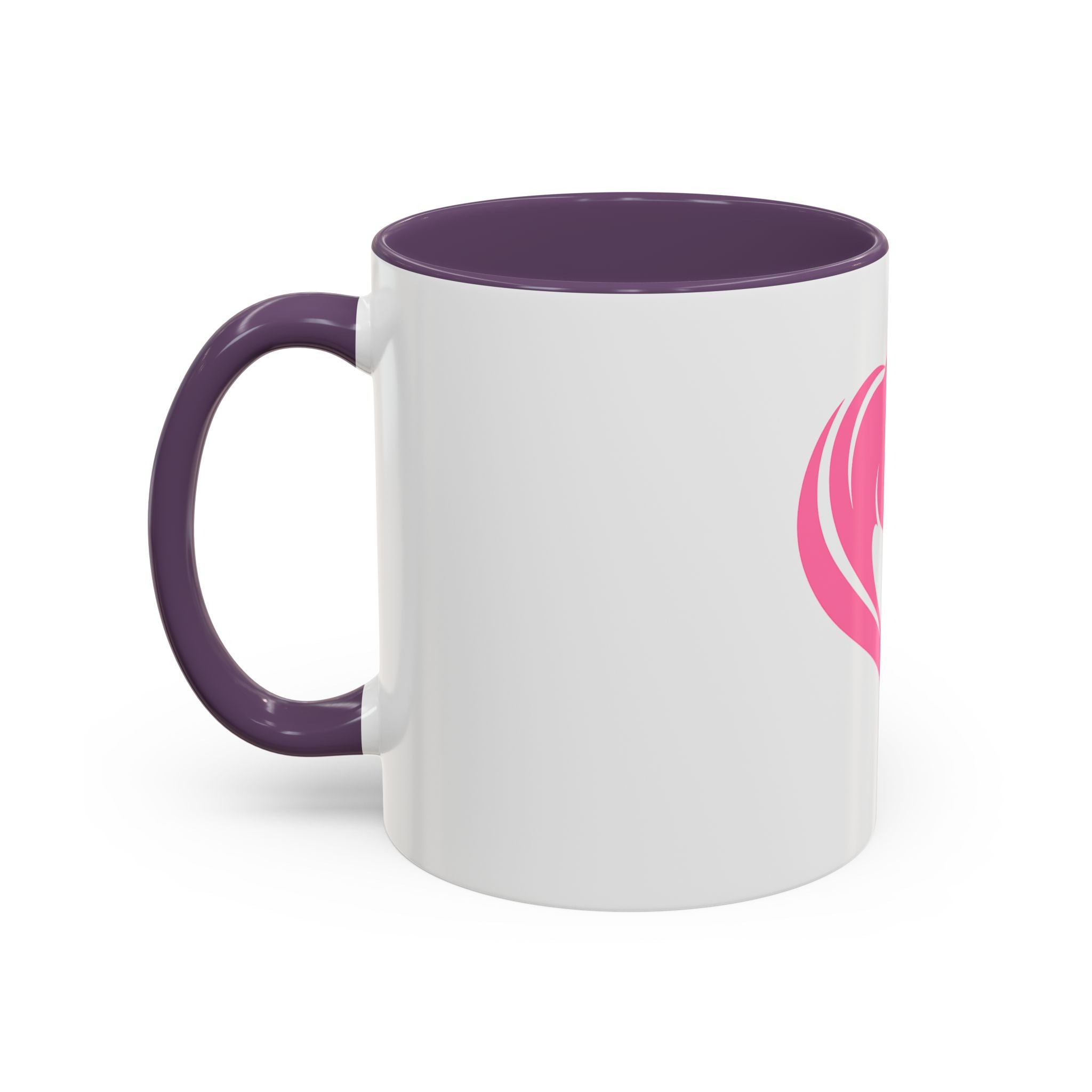 Heart Logo Accent Coffee Mug  Horse & Girl Silhouette for Horse Lovers 11/15oz HorseGirlsBrand