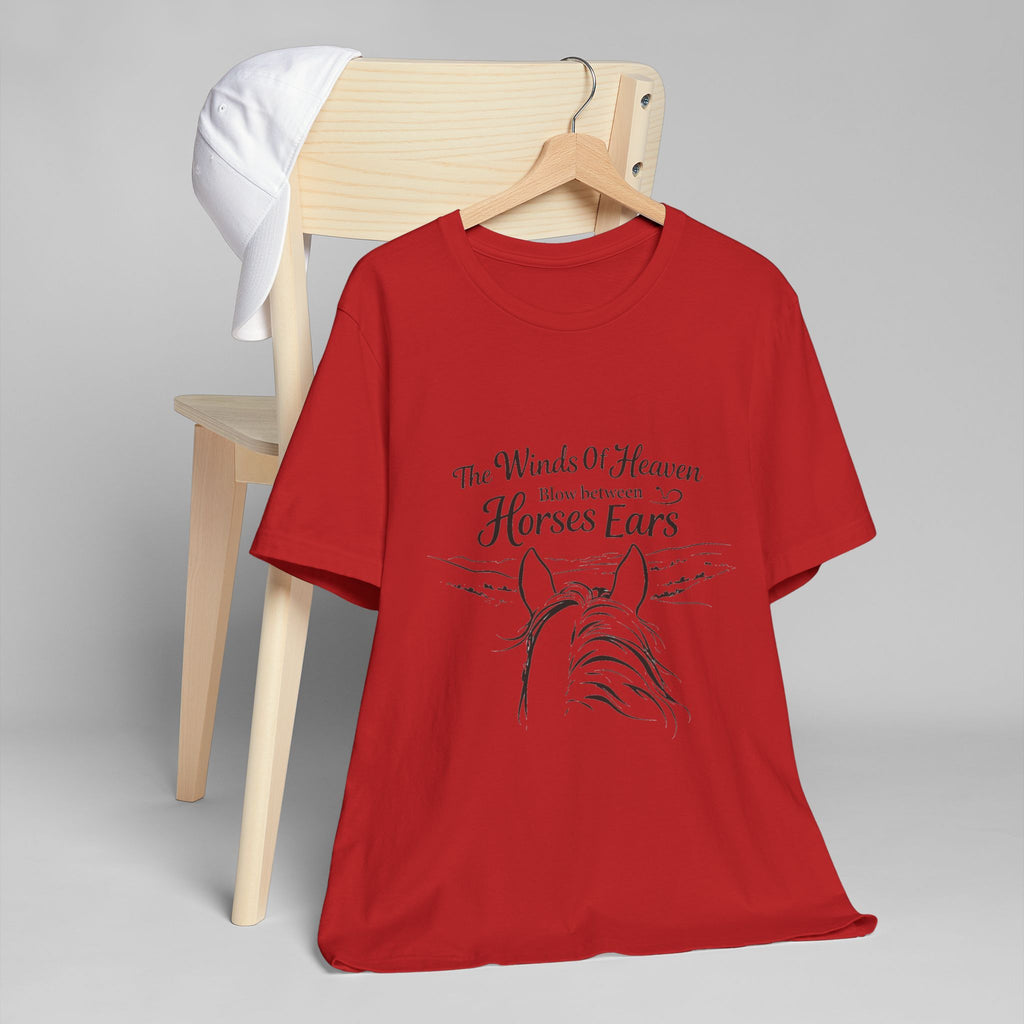 Winds of Heaven Horse Ears T-Shirt | Horseback Riding, HorseGirlsBrand