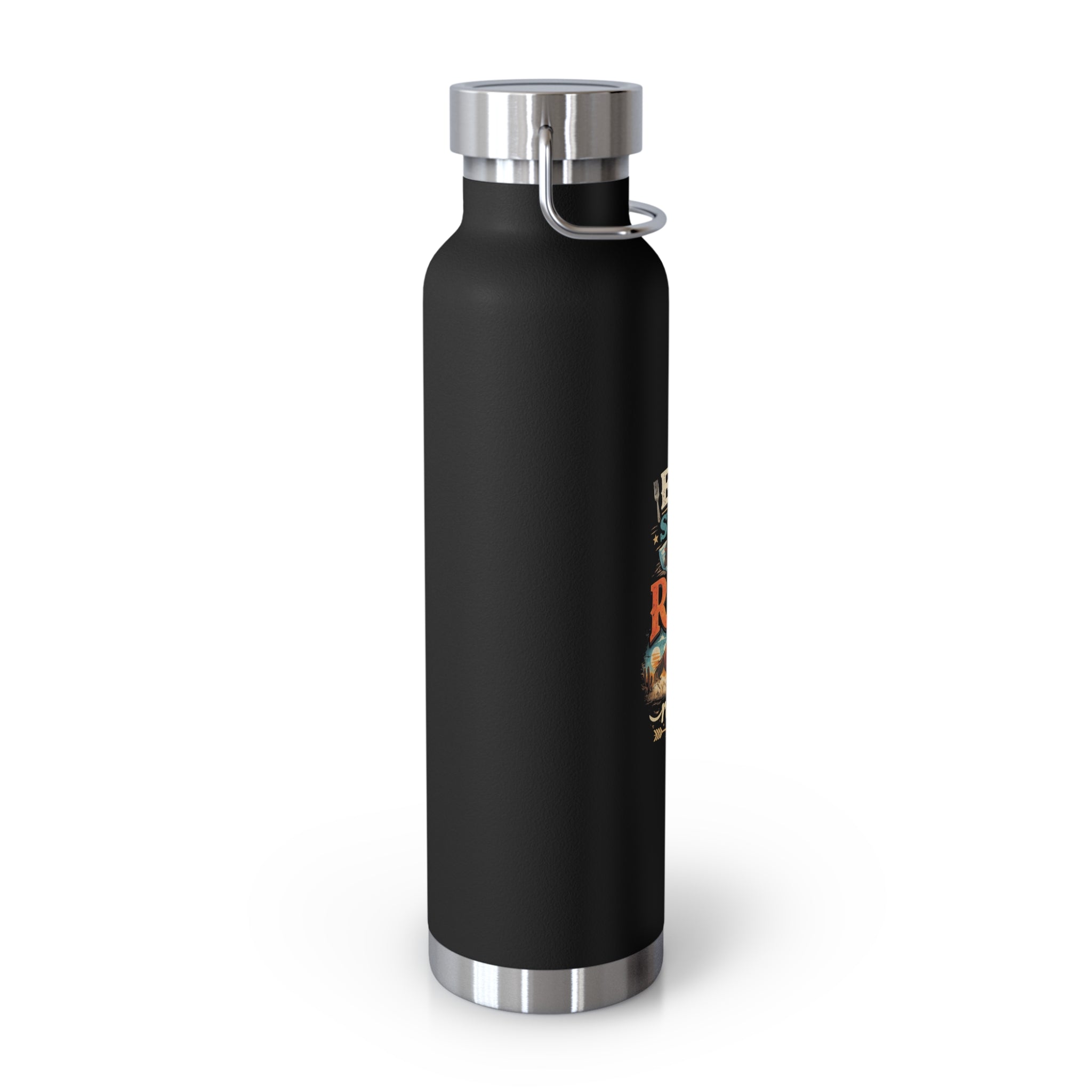 Eat Sleep Ride Repeat Copper Vacuum Insulated Bottle, 22oz | HorseGirlsBrand