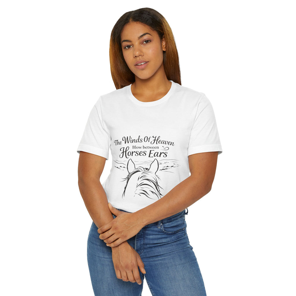 Winds of Heaven Horse Ears T-Shirt | Horseback Riding, HorseGirlsBrand