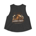 My Horse Comes First Women's Crop Top | HorseGirlsBrand