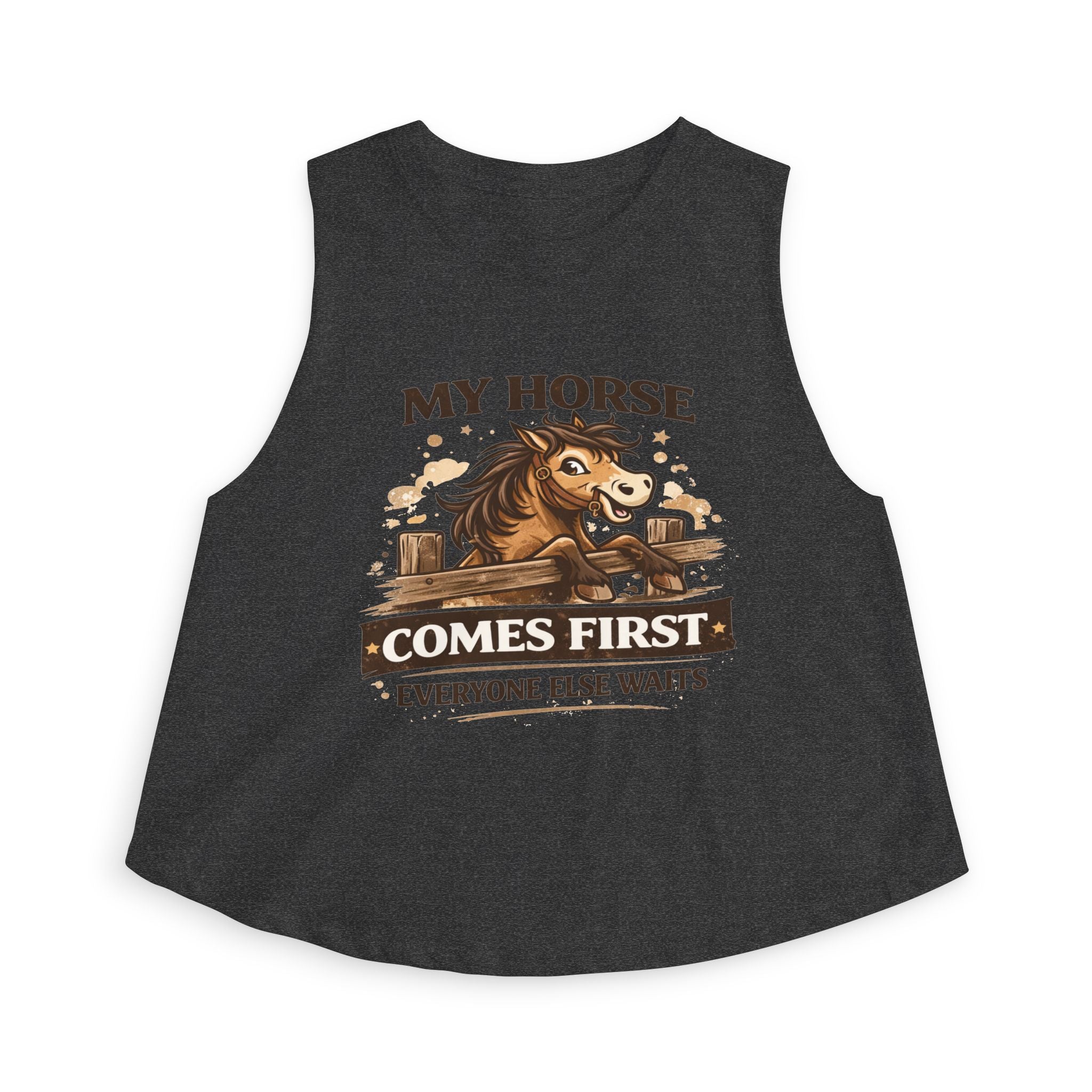 My Horse Comes First Women's Crop Top | HorseGirlsBrand