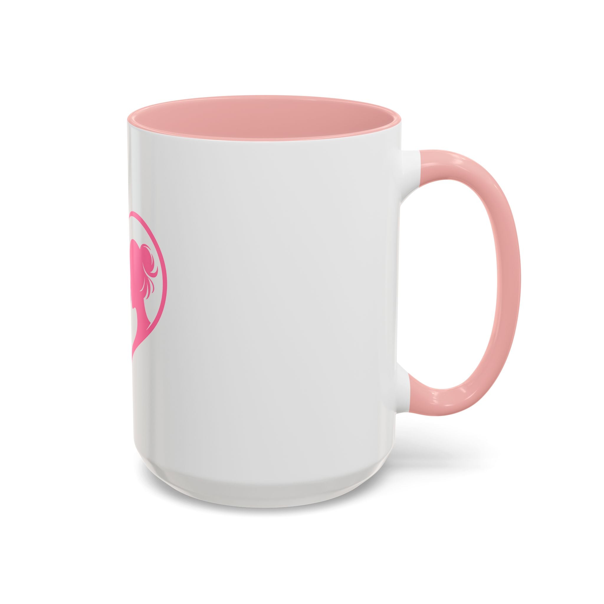 Heart Logo Accent Coffee Mug  Horse & Girl Silhouette for Horse Lovers 11/15oz HorseGirlsBrand