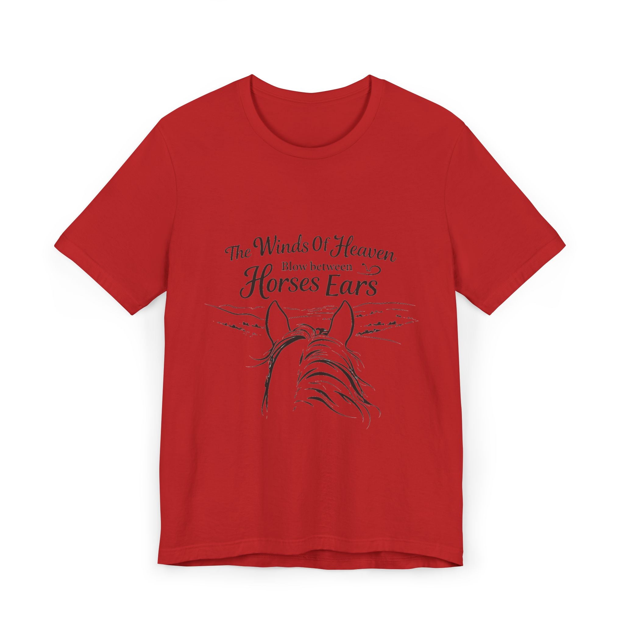 Winds of Heaven Horse Ears T-Shirt | Horseback Riding, HorseGirlsBrand