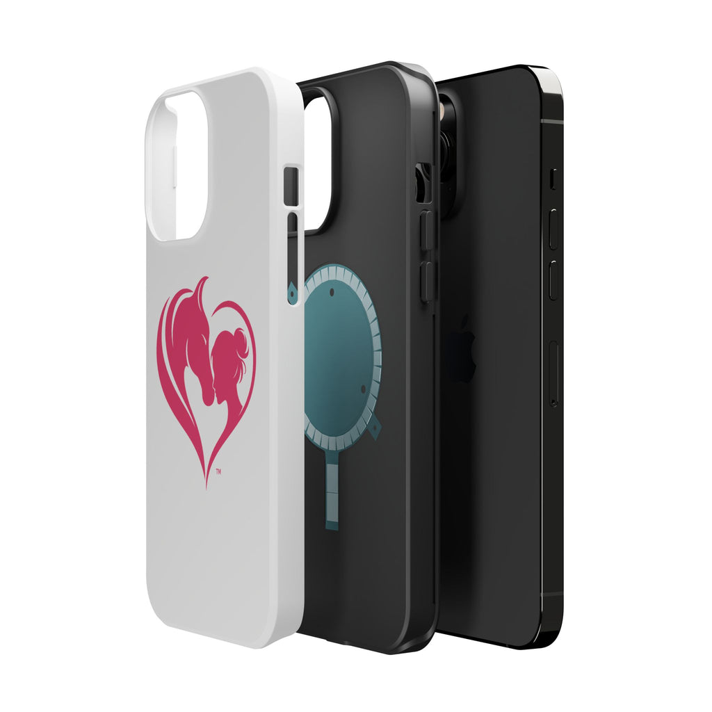 Horse Girl Heart, Stunning print Magnetic Impact-Resistant Cases HorseGirlsbrand