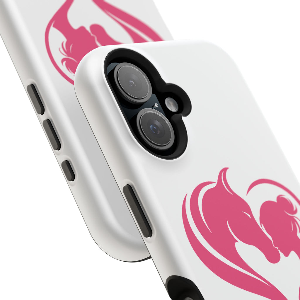 Horse Girl Heart, Stunning print Magnetic Impact-Resistant Cases HorseGirlsbrand