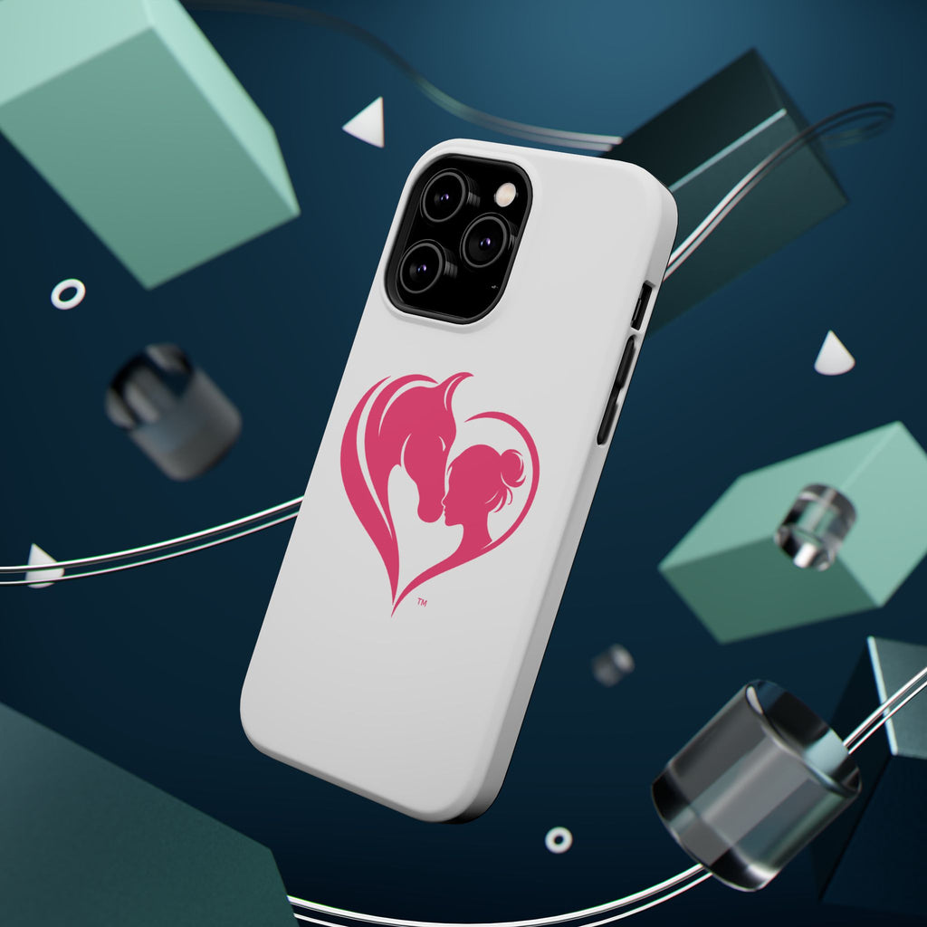 Horse Girl Heart, Stunning print Magnetic Impact-Resistant Cases HorseGirlsbrand