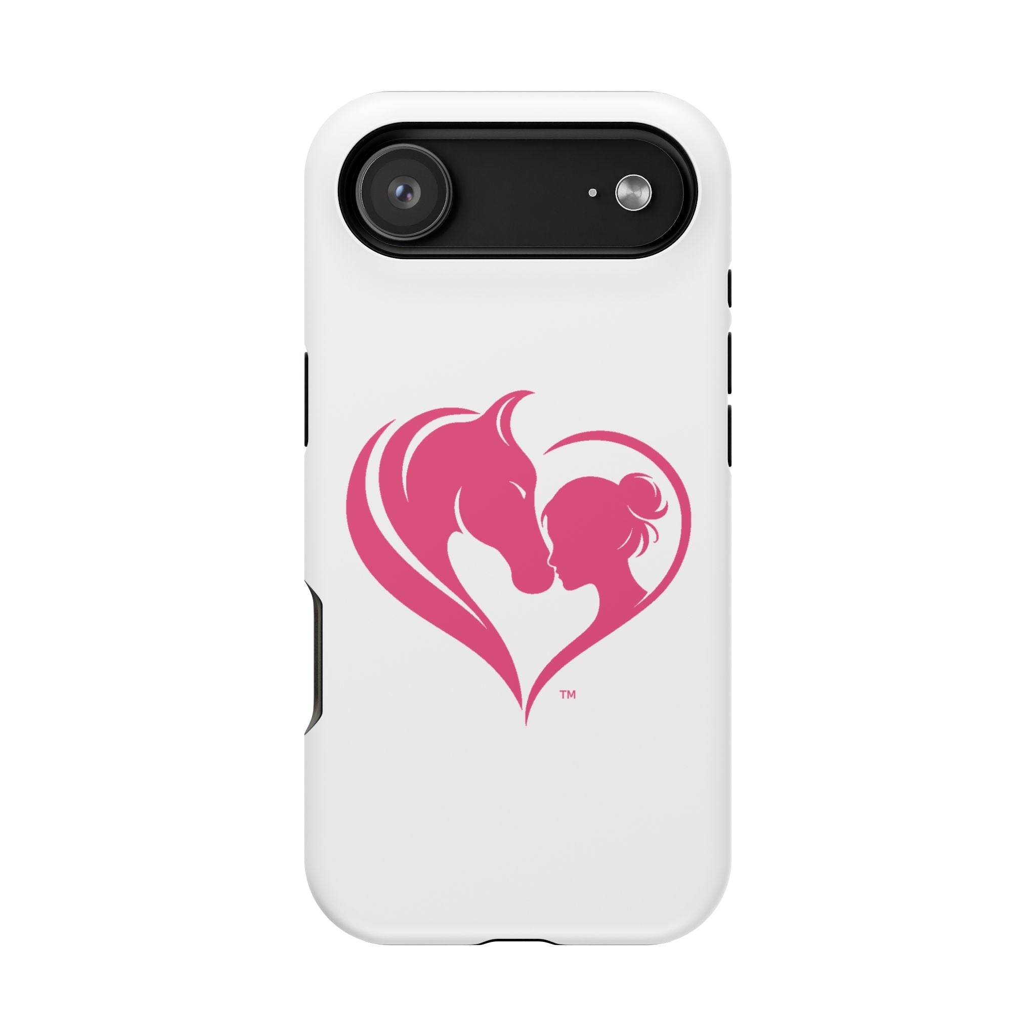 Horse Girl Heart, Stunning print Magnetic Impact-Resistant Cases HorseGirlsbrand