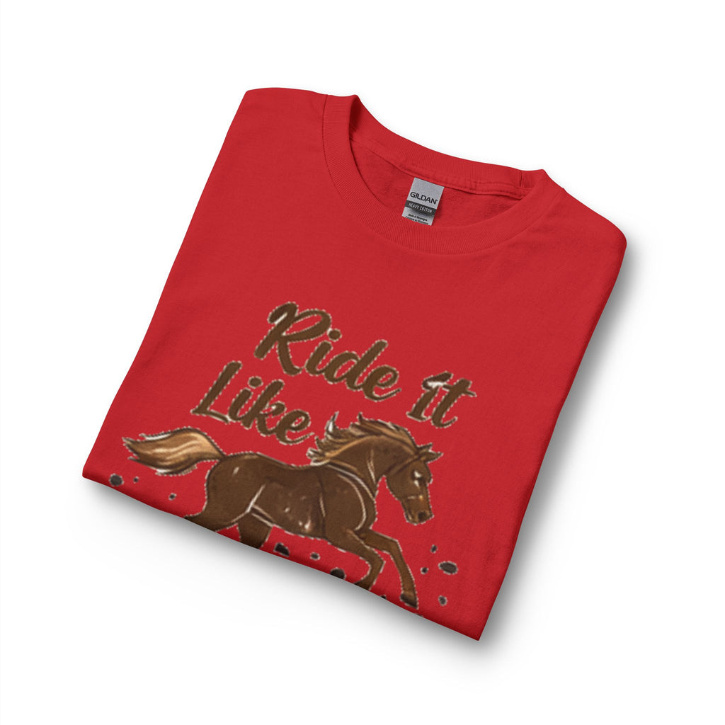 Ride It Like Stole It Horse Long Sleeve T-Shirt | HorseGirlsBrand