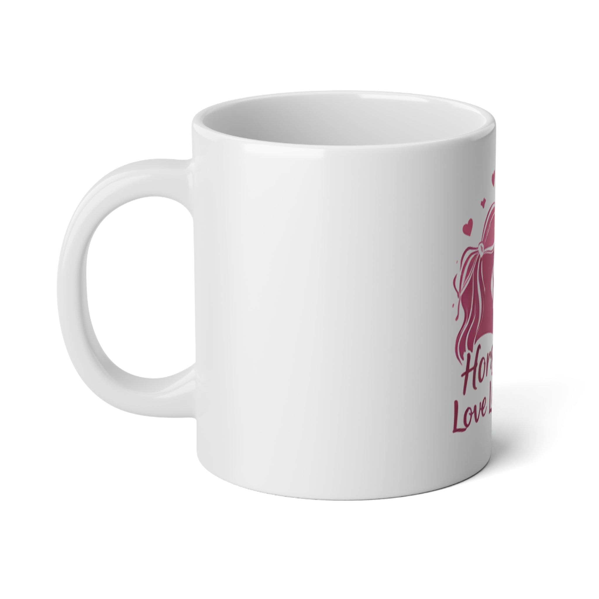 Horses Are Love Language Mug | 20oz Jumbo Coffee Cup HorseGirlsBrand