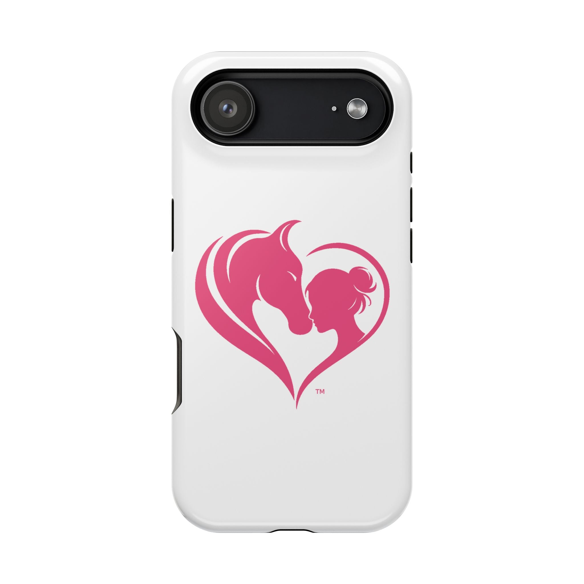 Horse Girl Heart, Stunning print Magnetic Impact-Resistant Cases HorseGirlsbrand