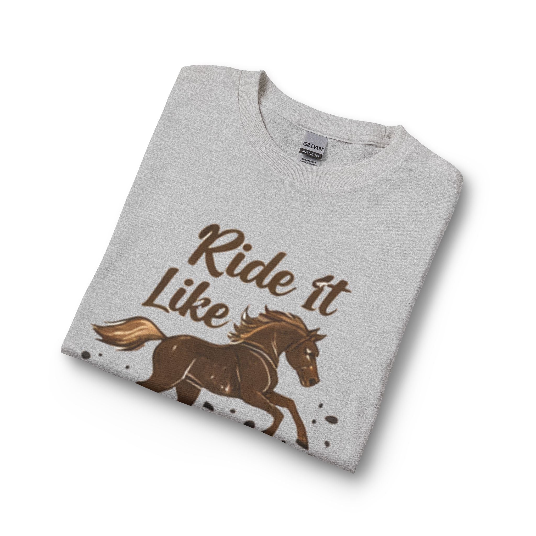 Ride It Like Stole It Horse Long Sleeve T-Shirt | HorseGirlsBrand