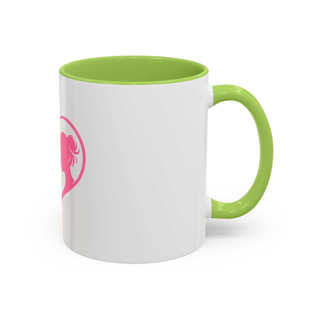 Heart Logo Accent Coffee Mug  Horse & Girl Silhouette for Horse Lovers 11/15oz HorseGirlsBrand