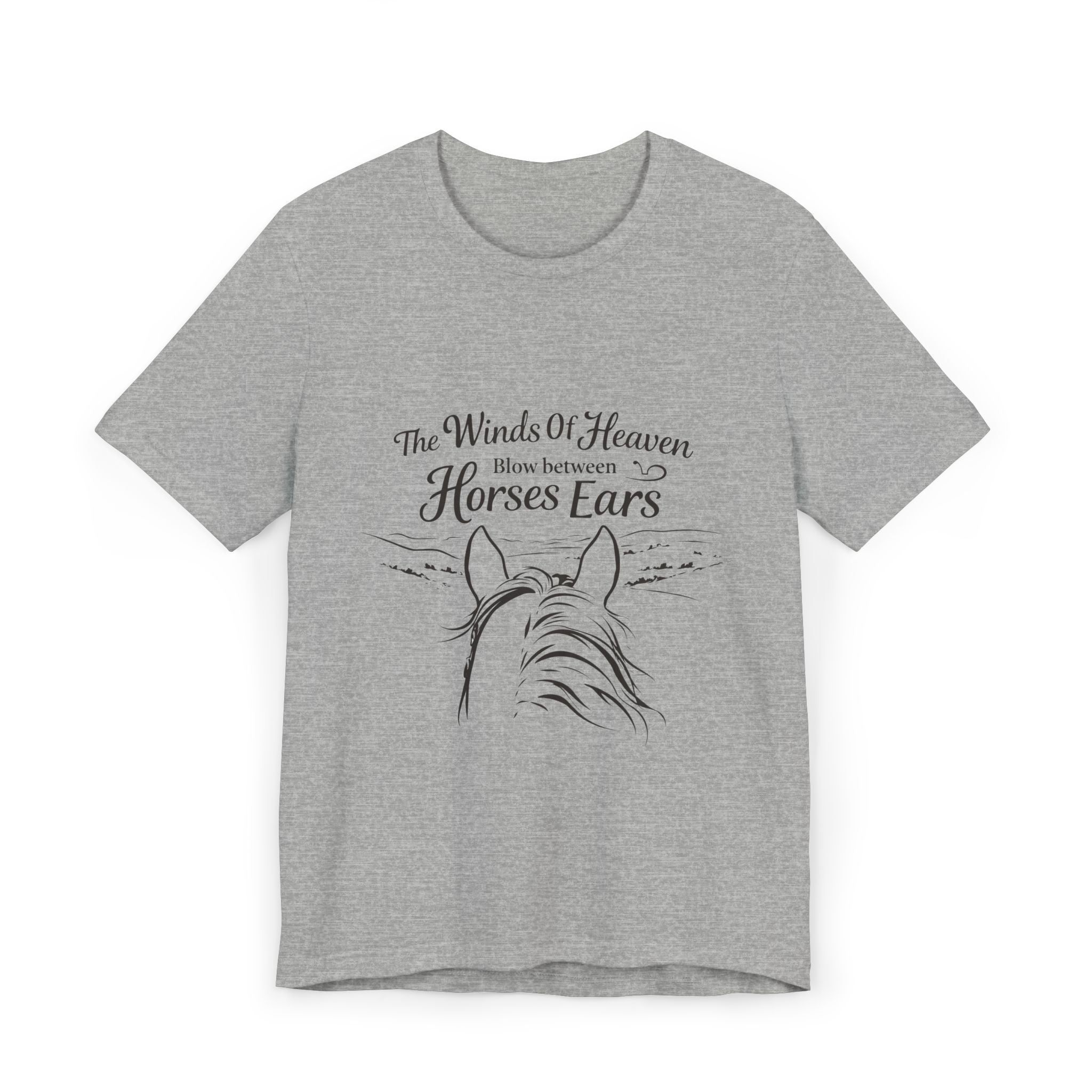 Winds of Heaven Horse Ears T-Shirt | Horseback Riding, HorseGirlsBrand