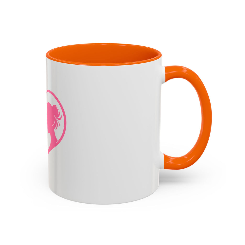 Heart Logo Accent Coffee Mug  Horse & Girl Silhouette for Horse Lovers 11/15oz HorseGirlsBrand