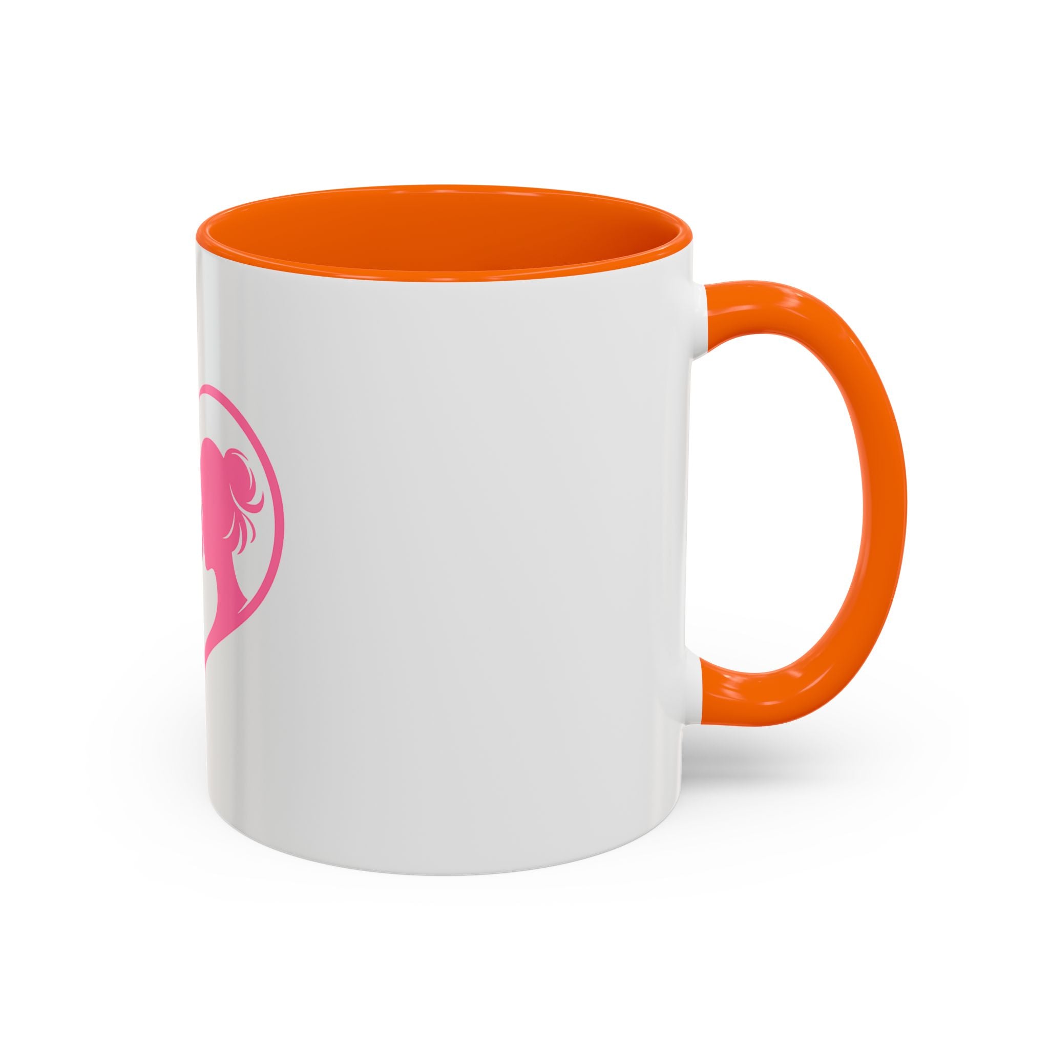 Heart Logo Accent Coffee Mug  Horse & Girl Silhouette for Horse Lovers 11/15oz HorseGirlsBrand