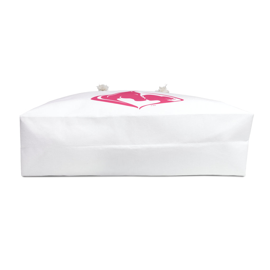 Horse and Girl Heart Weekender Bag | Equestrian Tote, Pink Silhouette HorseGirlsBrand