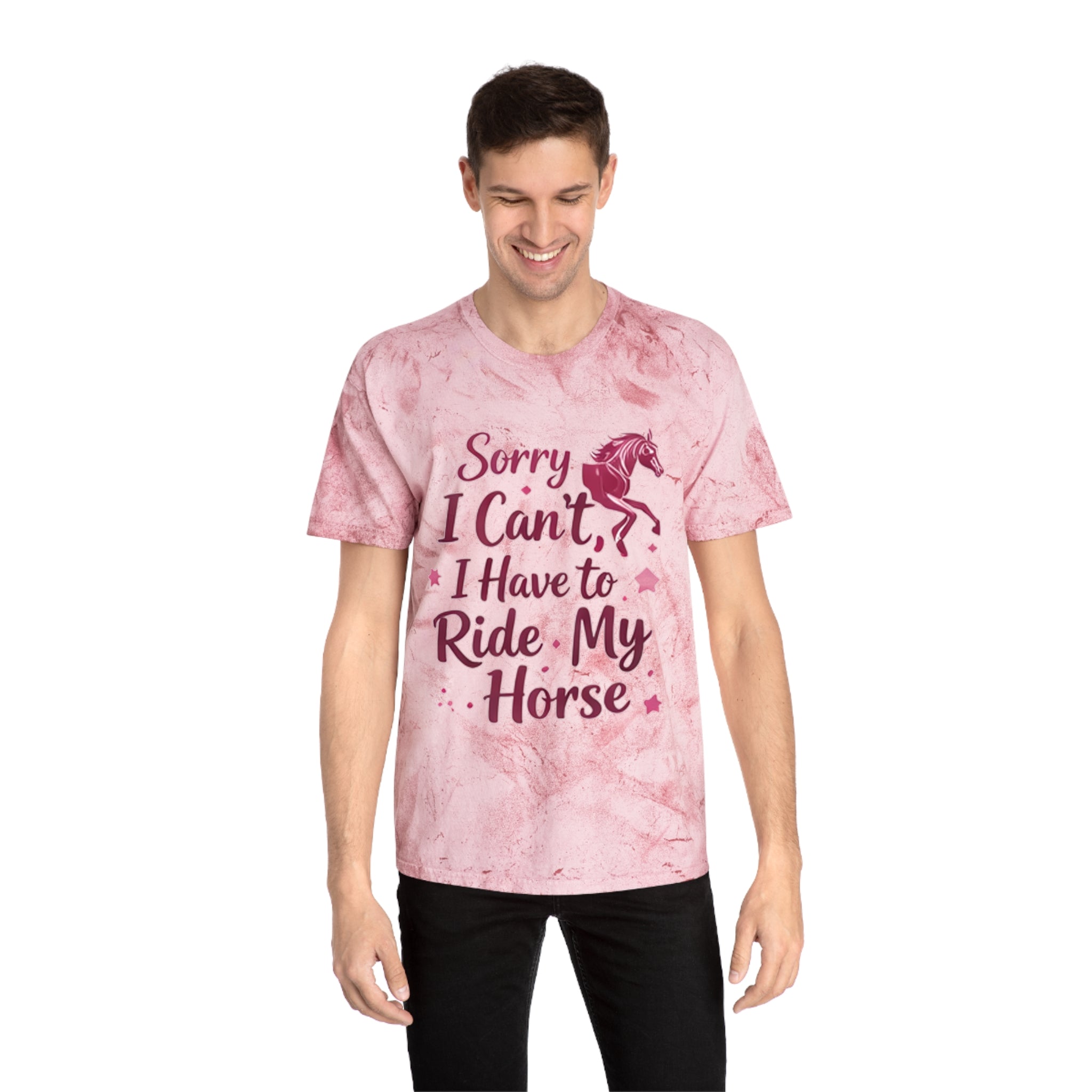Sorry I Can't I Have to Ride My Horse T-Shirt | HorseGirlsbrand