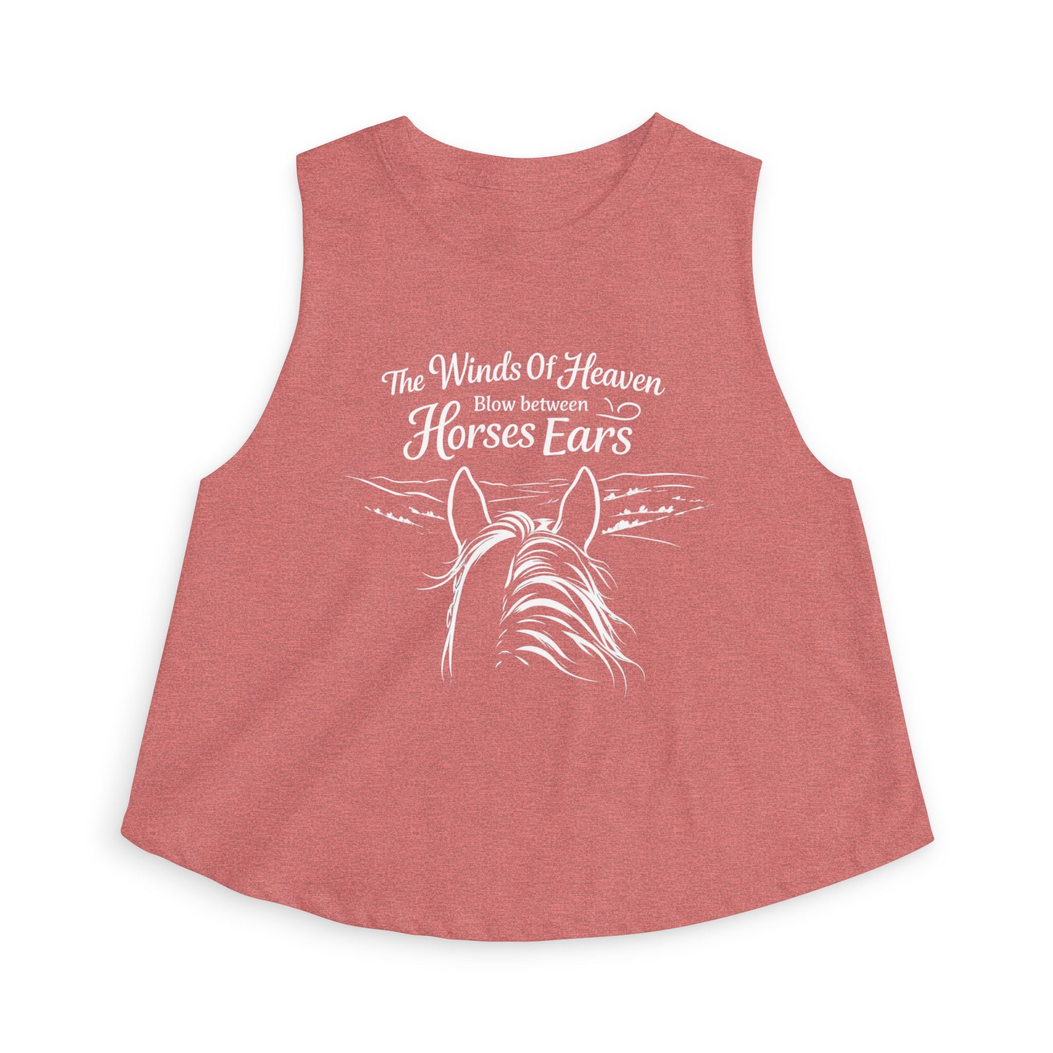 The Winds of Heaven Horses Ears Crop Top | Horseback Riding Shirt HorseGirlsBrand