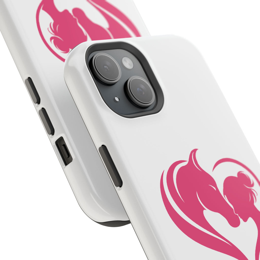 Horse Girl Heart, Stunning print Magnetic Impact-Resistant Cases HorseGirlsbrand