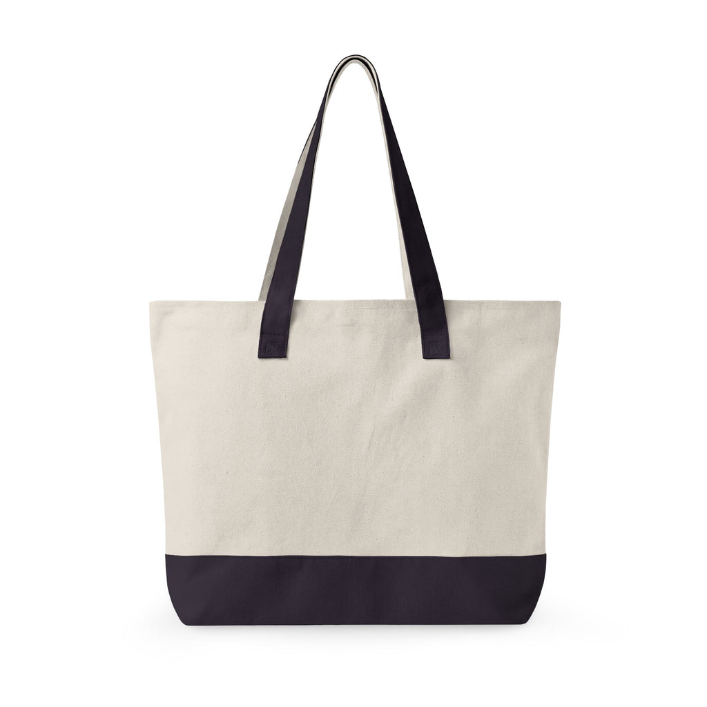 Ride the Wind Horse Zippered Canvas Tote | embroidered look, beach bag HorseGirlsBrand