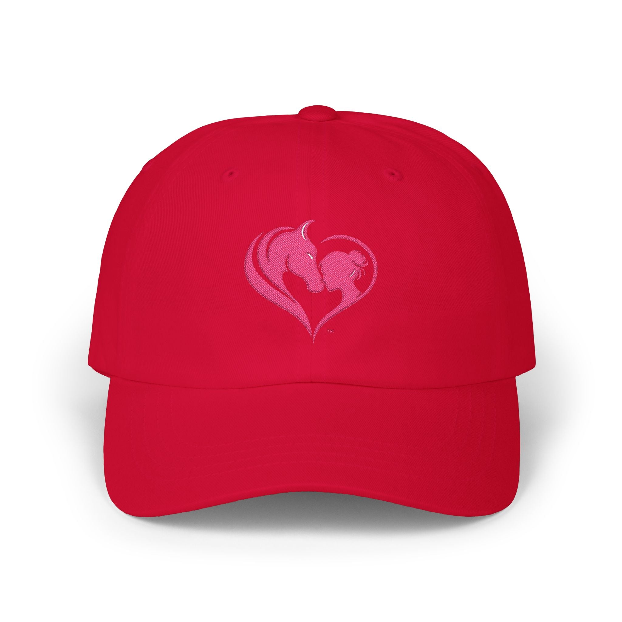Pink Horse Girl Heart Baseball Cap | HorseGirlsBrand