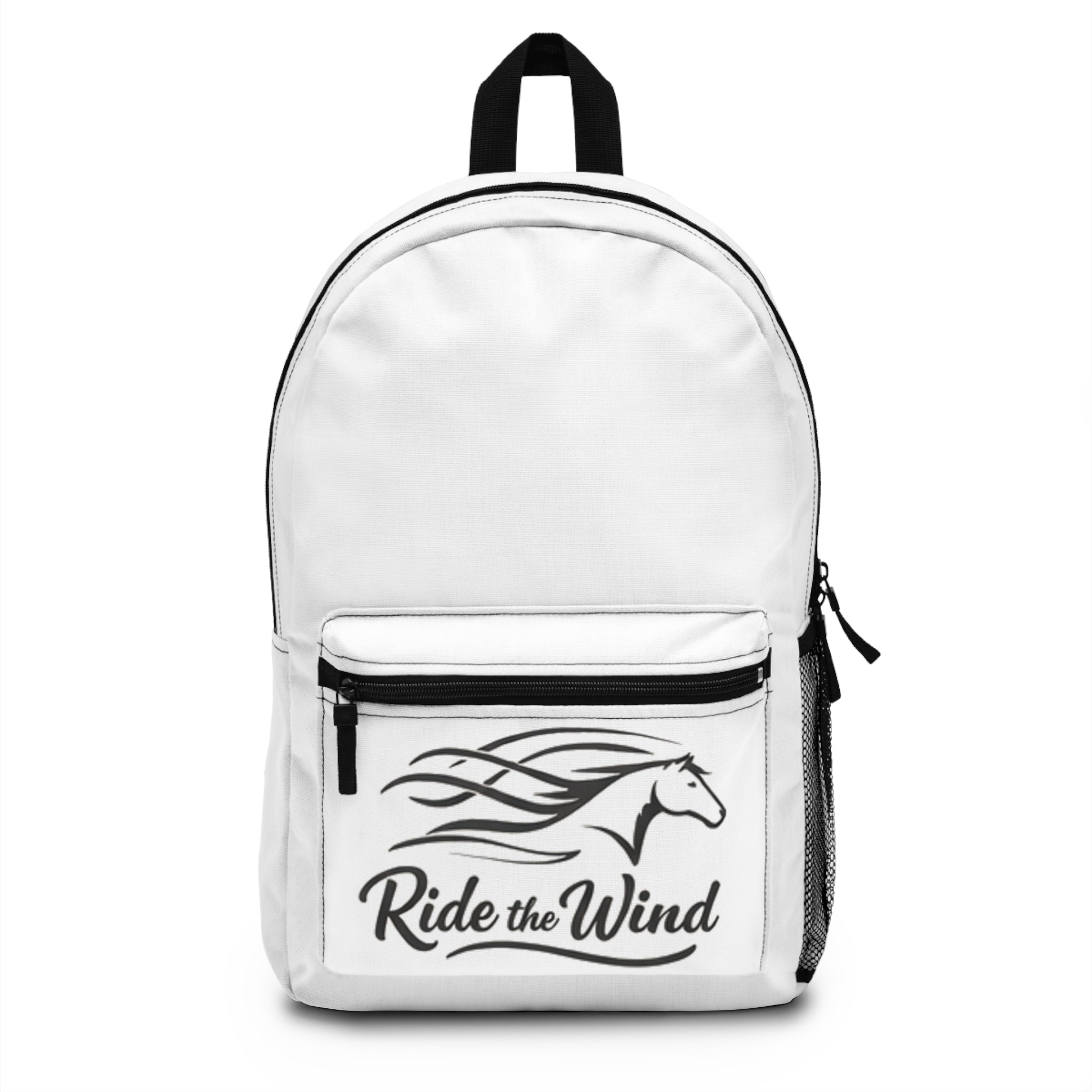 Ride The Wind Horse Canvas Backpack HorseGirlsBrand