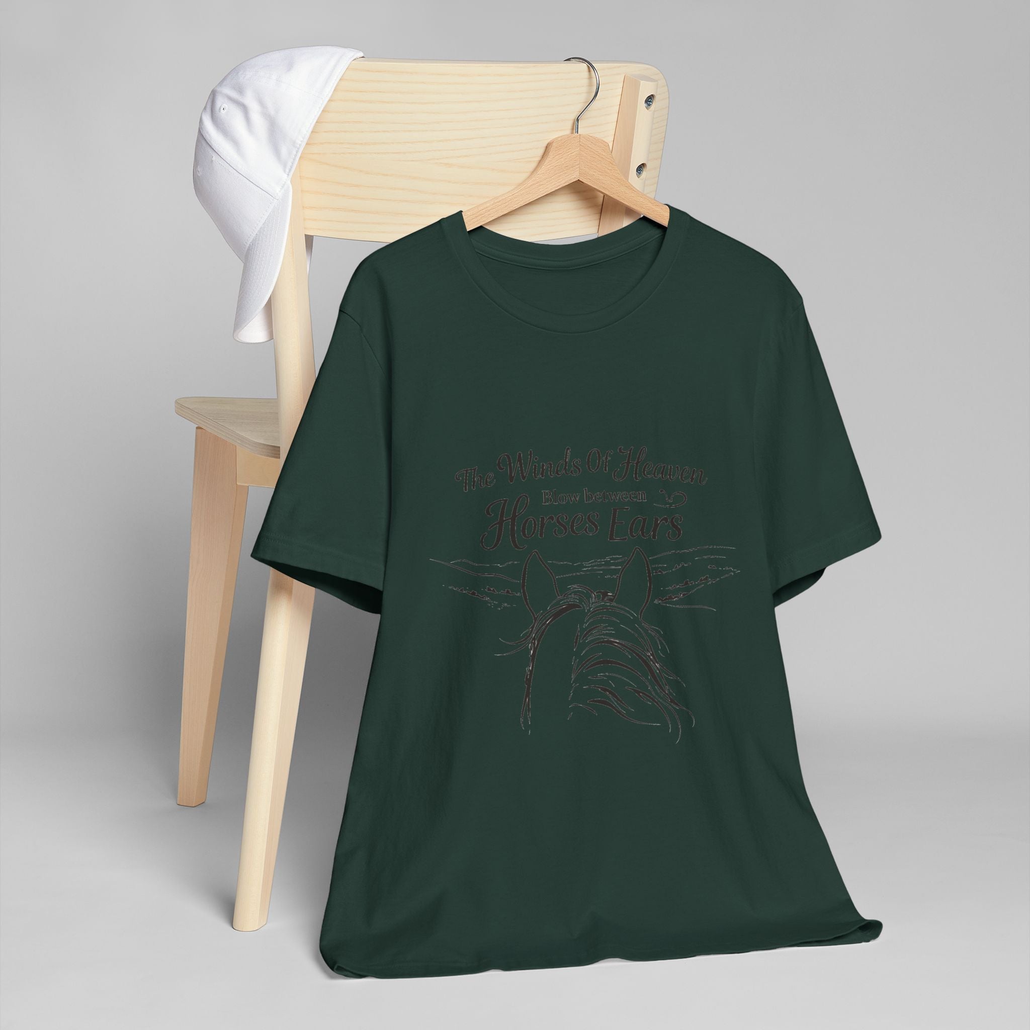 Winds of Heaven Horse Ears T-Shirt | Horseback Riding, HorseGirlsBrand