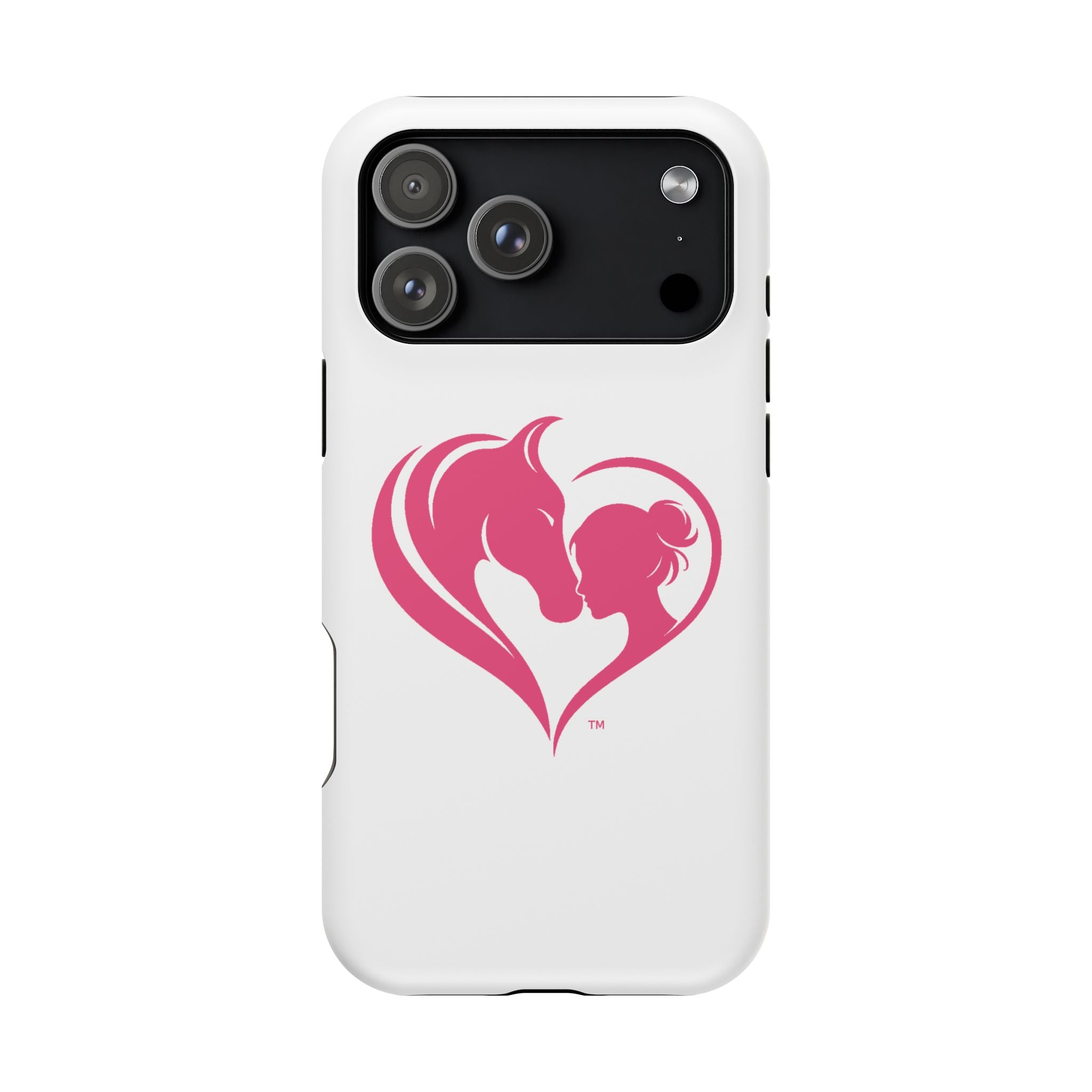Horse Girl Heart, Stunning print Magnetic Impact-Resistant Cases HorseGirlsbrand