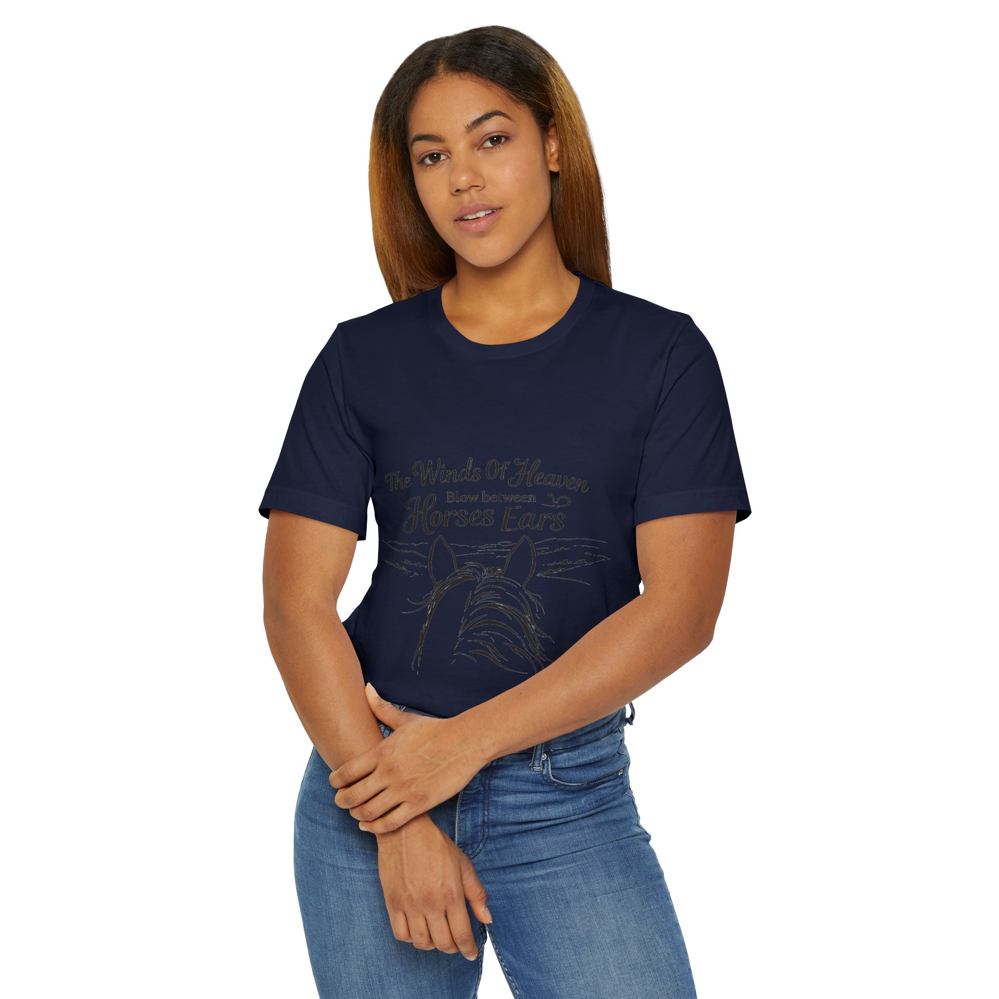 Winds of Heaven Horse Ears T-Shirt | Horseback Riding, HorseGirlsBrand
