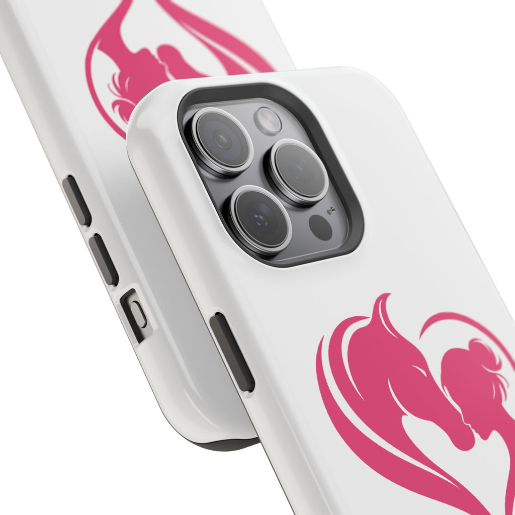 Horse Girl Heart, Stunning print Magnetic Impact-Resistant Cases HorseGirlsbrand