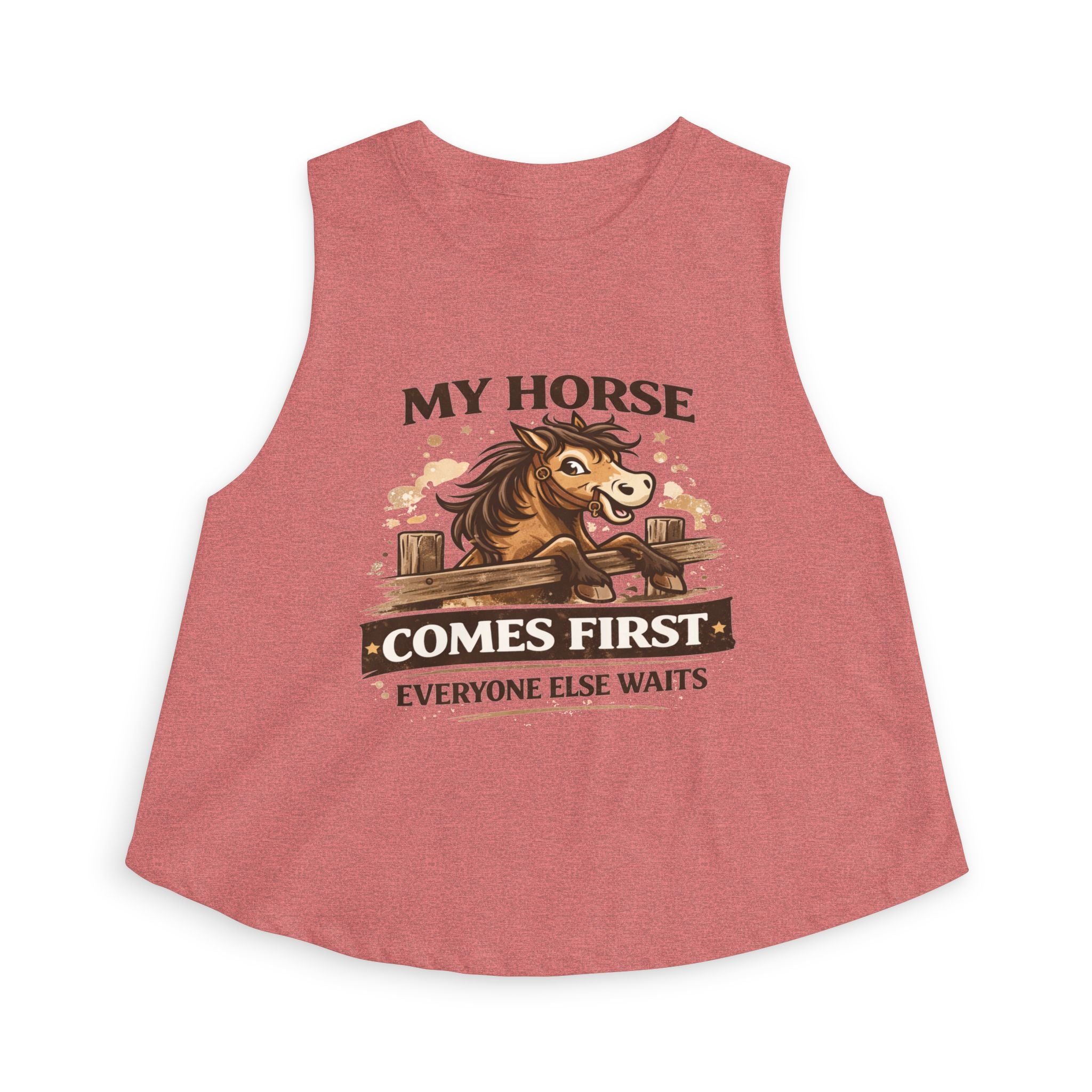 My Horse Comes First Women's Crop Top | HorseGirlsBrand