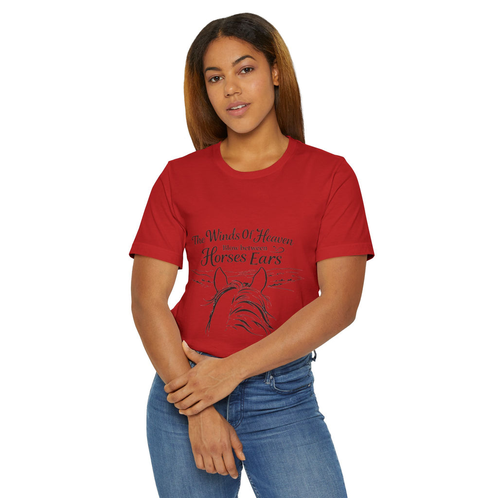 Winds of Heaven Horse Ears T-Shirt | Horseback Riding, HorseGirlsBrand