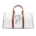 Galloping Horse Waterproof Travel Bag | Duffle with Leather Straps