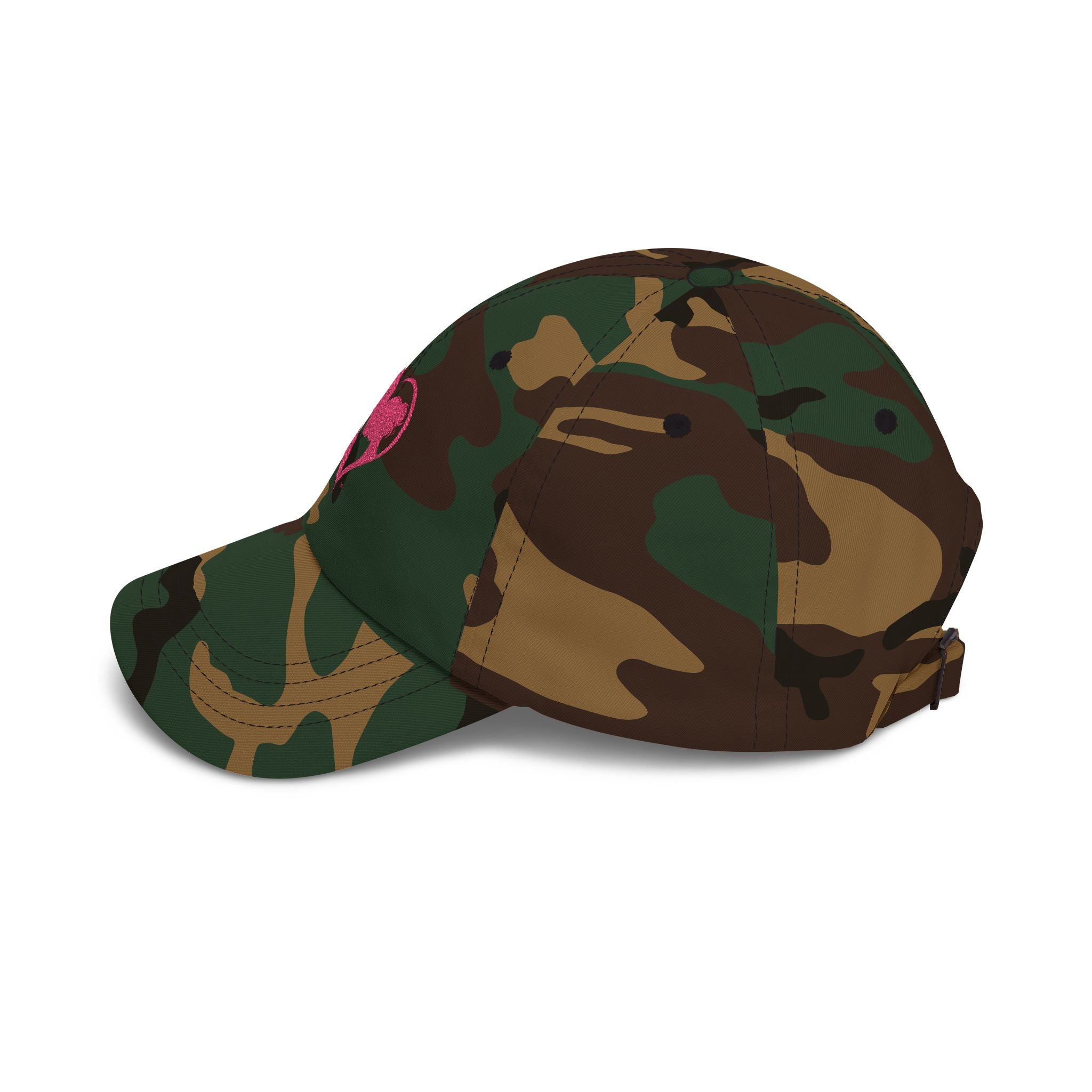 Pink Horse Girl Heart Baseball Cap | HorseGirlsBrand