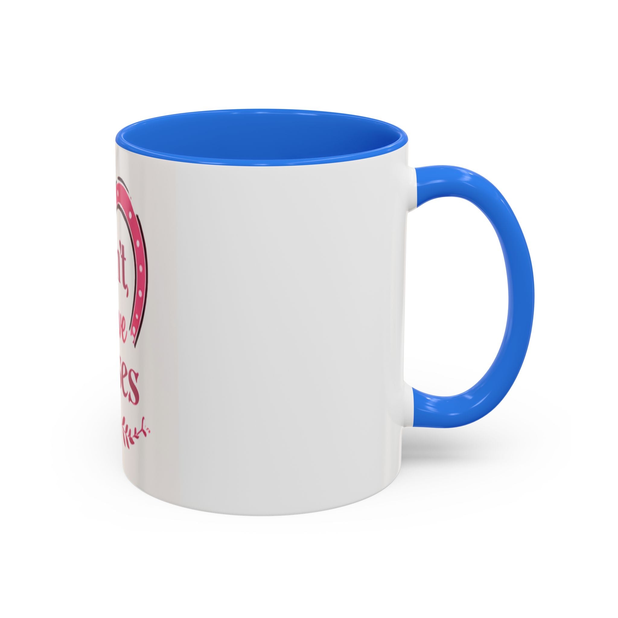I Can't I Have Horses Pink Horseshoe Heart Mug | Coffee Cup, Equestrian, HorseGirlsBrand