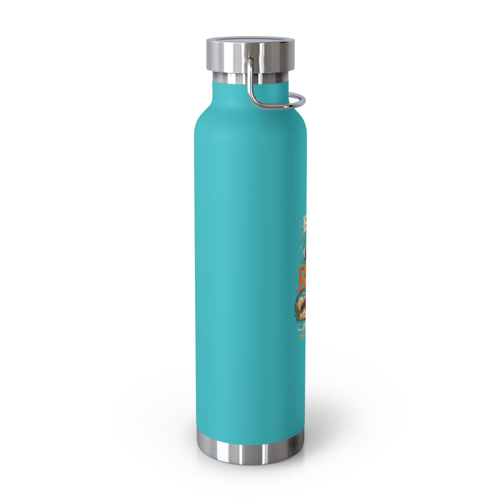 Eat Sleep Ride Repeat Copper Vacuum Insulated Bottle, 22oz | HorseGirlsBrand