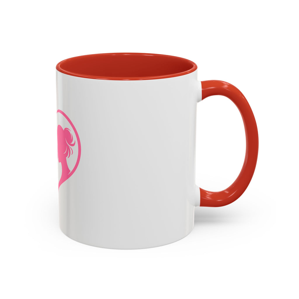 Heart Logo Accent Coffee Mug  Horse & Girl Silhouette for Horse Lovers 11/15oz HorseGirlsBrand