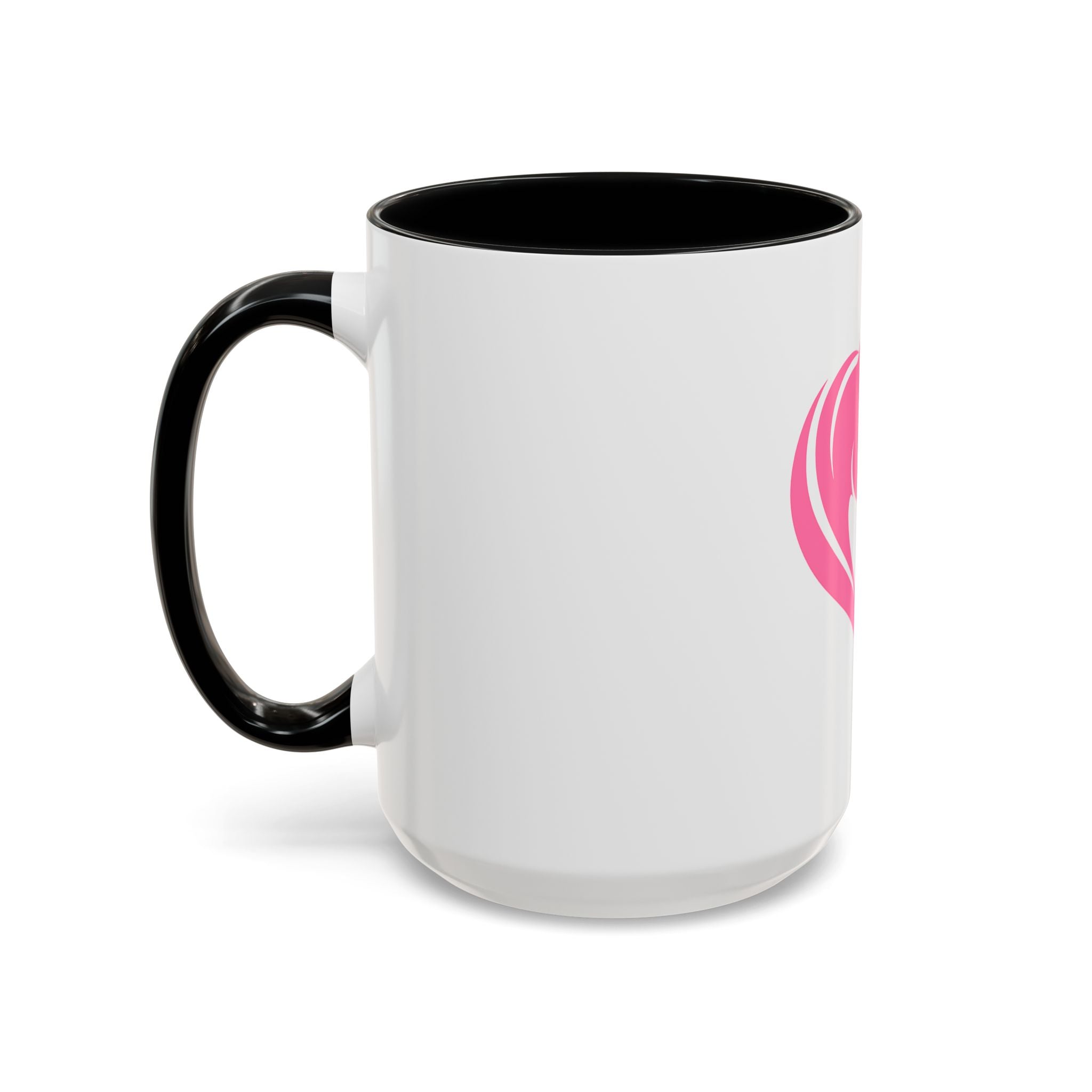 Heart Logo Accent Coffee Mug  Horse & Girl Silhouette for Horse Lovers 11/15oz HorseGirlsBrand