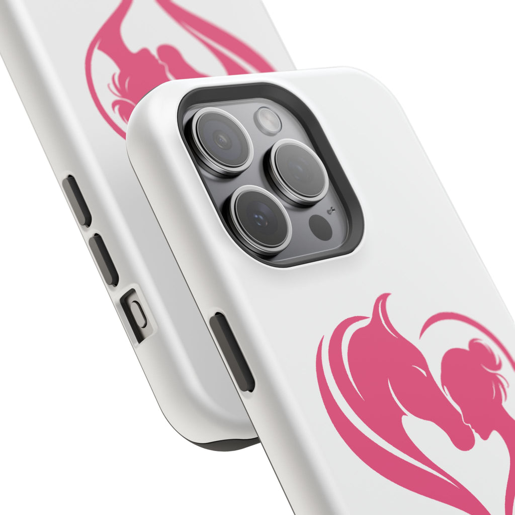 Horse Girl Heart, Stunning print Magnetic Impact-Resistant Cases HorseGirlsbrand