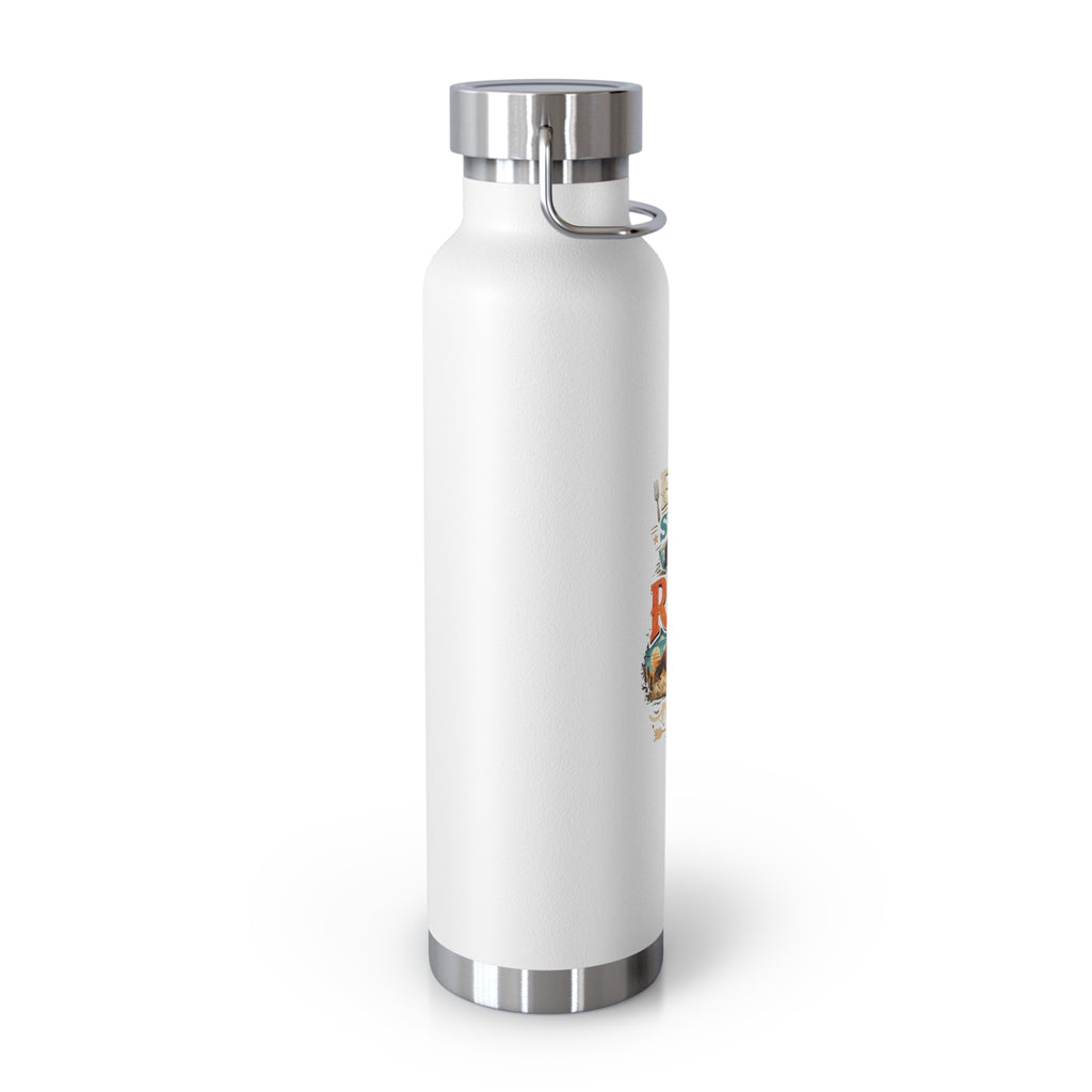 Eat Sleep Ride Repeat Copper Vacuum Insulated Bottle, 22oz | HorseGirlsBrand