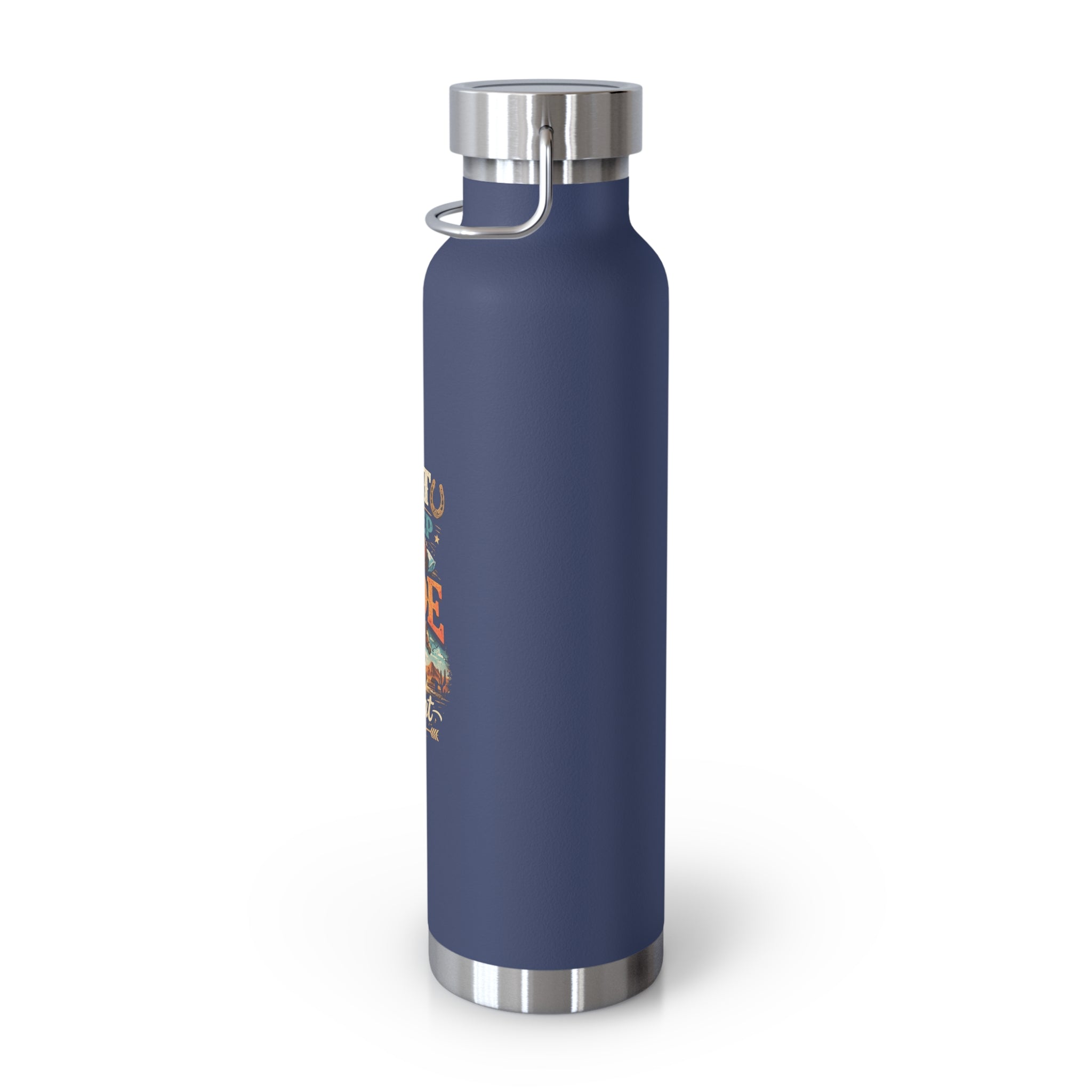 Eat Sleep Ride Repeat Copper Vacuum Insulated Bottle, 22oz | HorseGirlsBrand