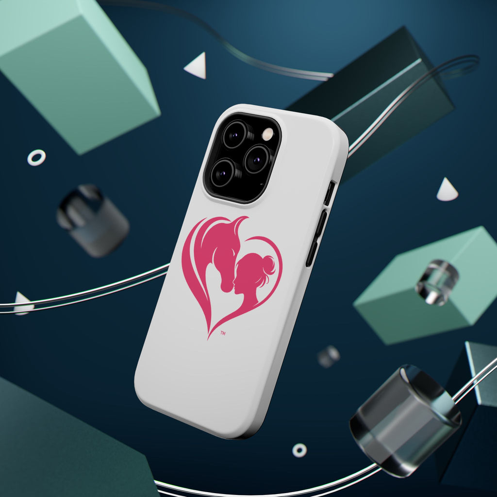 Horse Girl Heart, Stunning print Magnetic Impact-Resistant Cases HorseGirlsbrand
